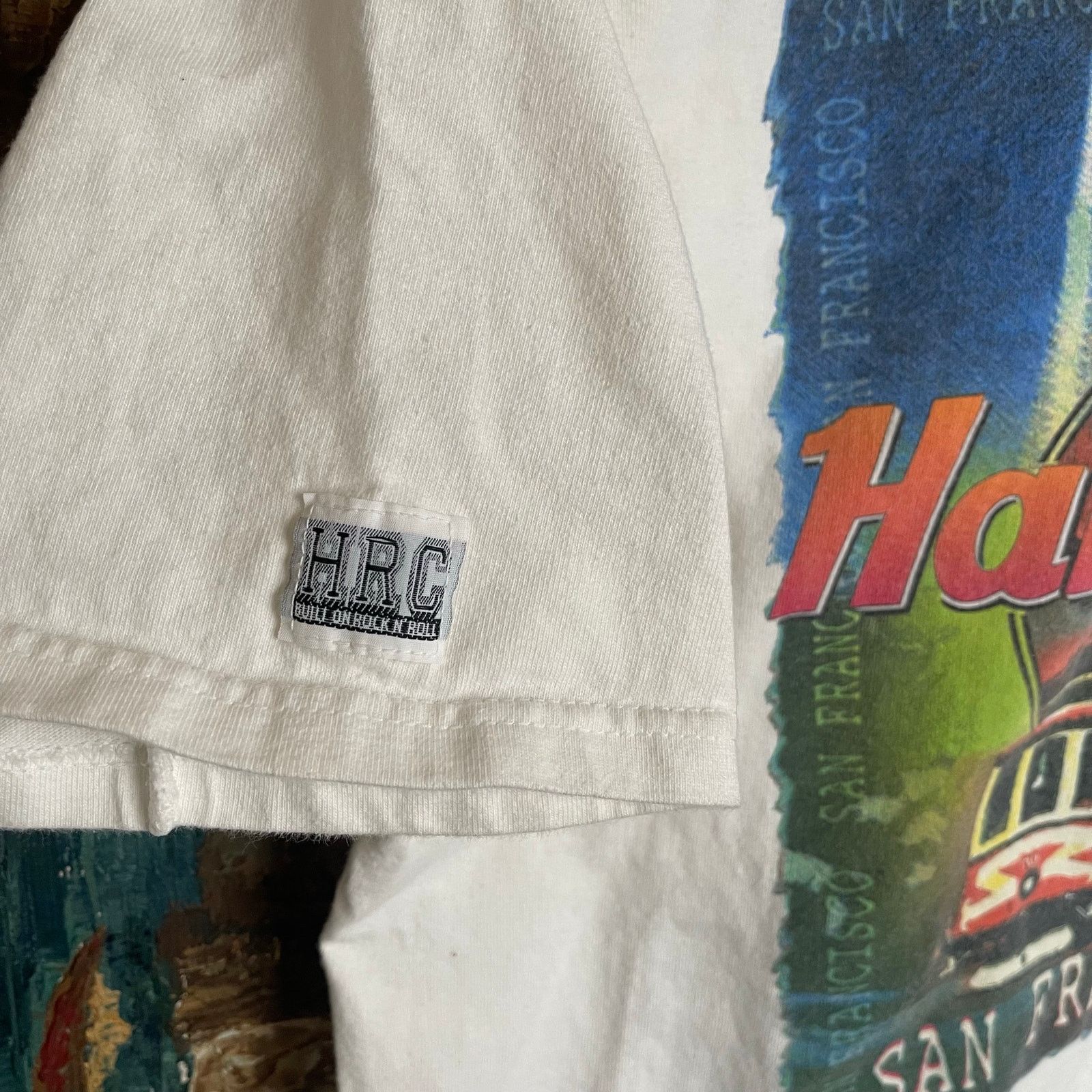 Hard Rock Cafe Vintage Y2K Hard Rock Cafe San Francisco Stamp Made in USA Size US L / EU 52-54 / 3 - 4 Thumbnail