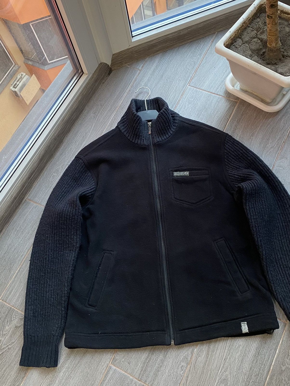 Japanese Brand × Quiksilver × Vintage QUIKSILVER Y2K JAPANESE ZIP SWEATER Size US L / EU 52-54 / 3 - 2 Thumbnail