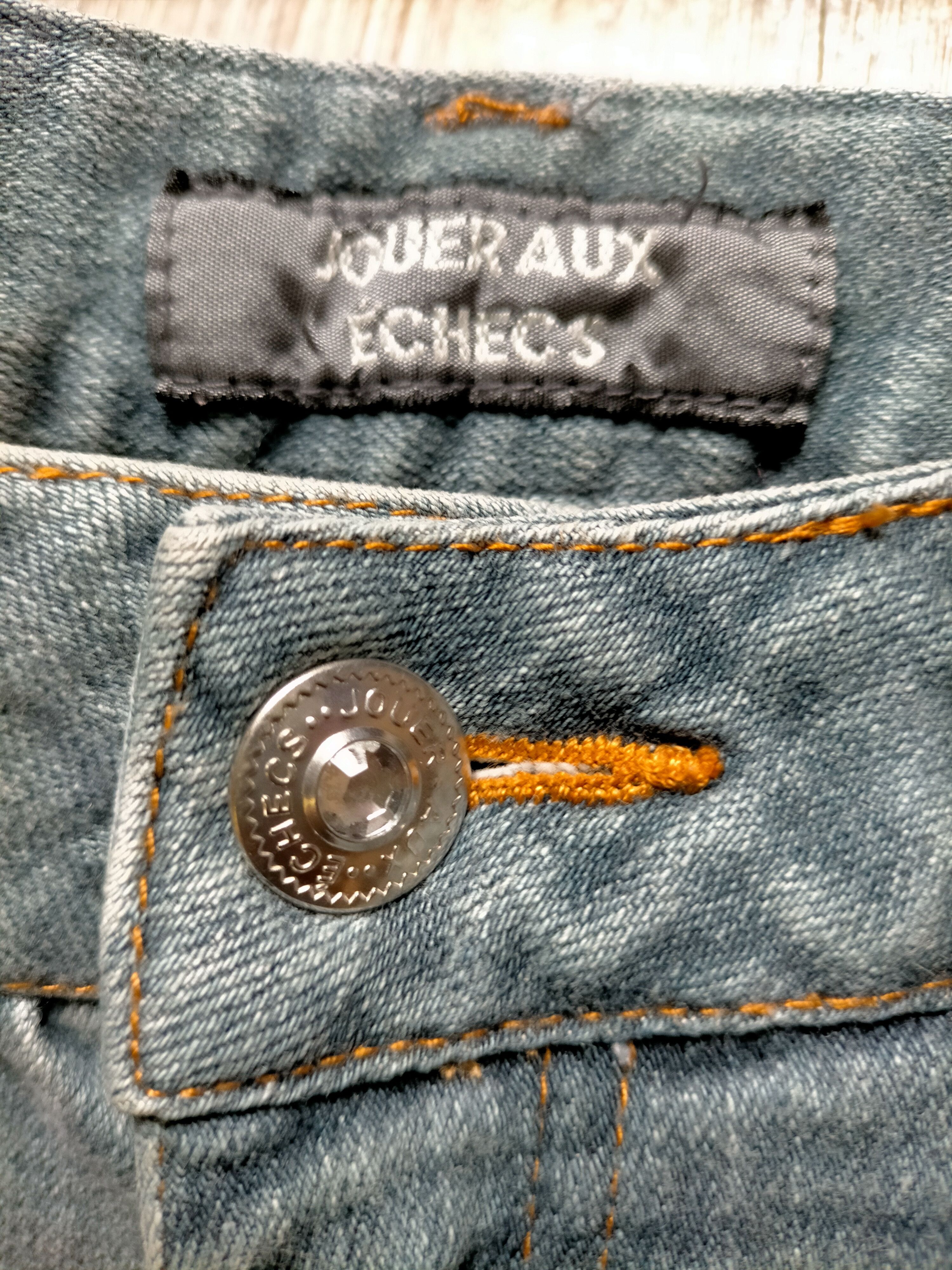 If Six Was Nine Flare Jeans Jouer Aux Echecs Boot cut Denim Size US 28 / EU 44 - 21 Thumbnail