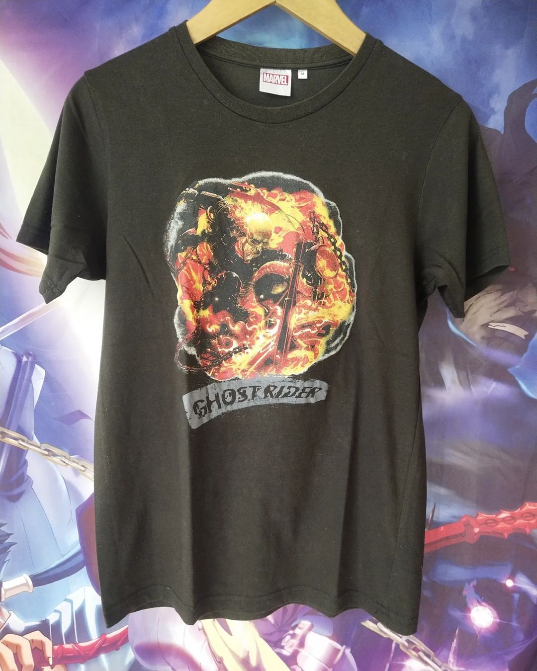 GU × Marvel Comics Marvel's Ghost Rider x GU Art Super Hero Tees Size US M / EU 48-50 / 2 - 1 Thumbnail