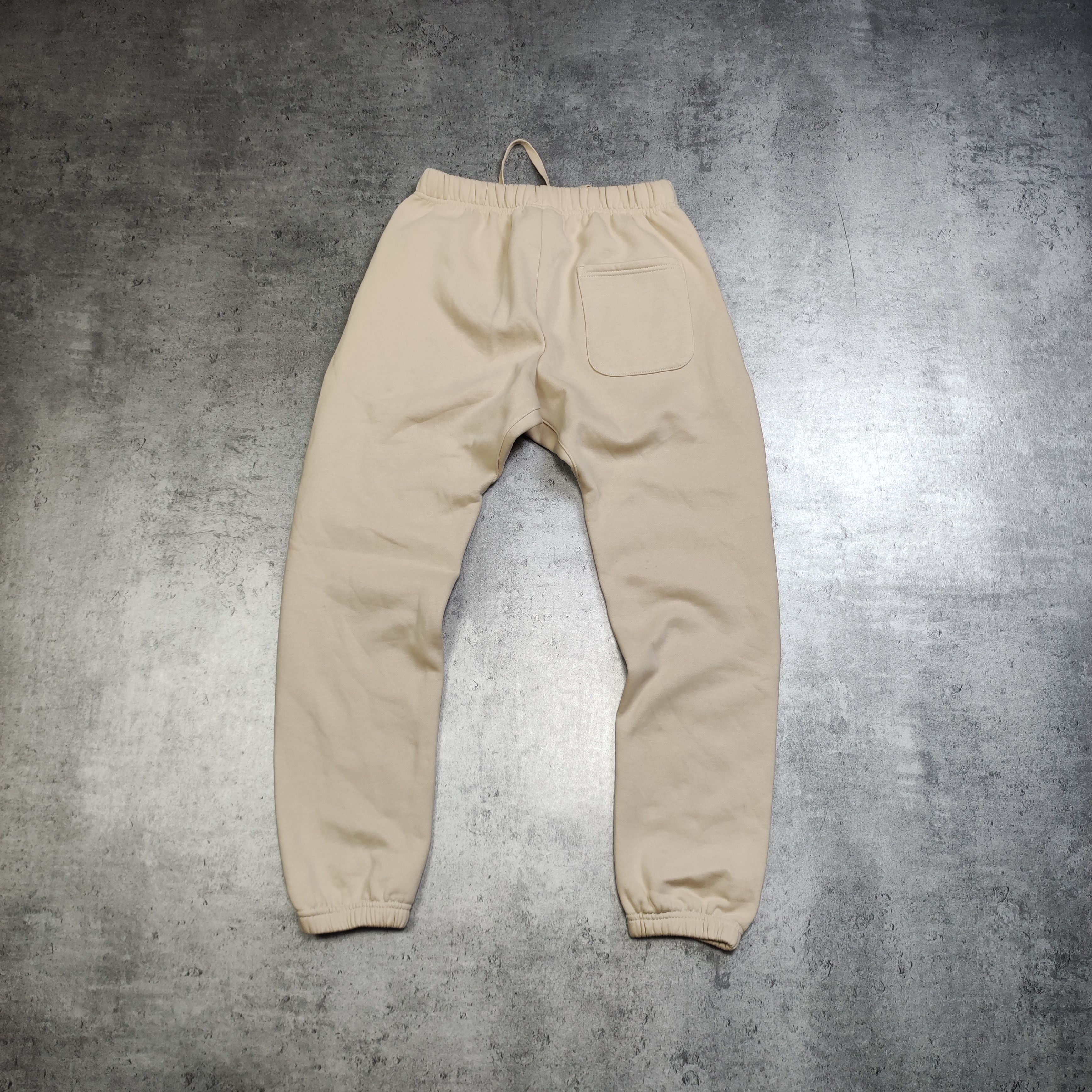 Essentials FOG Fear Of God Essentuals Beige Logo Sweapants Size US 30 / EU 46 - 10 Thumbnail