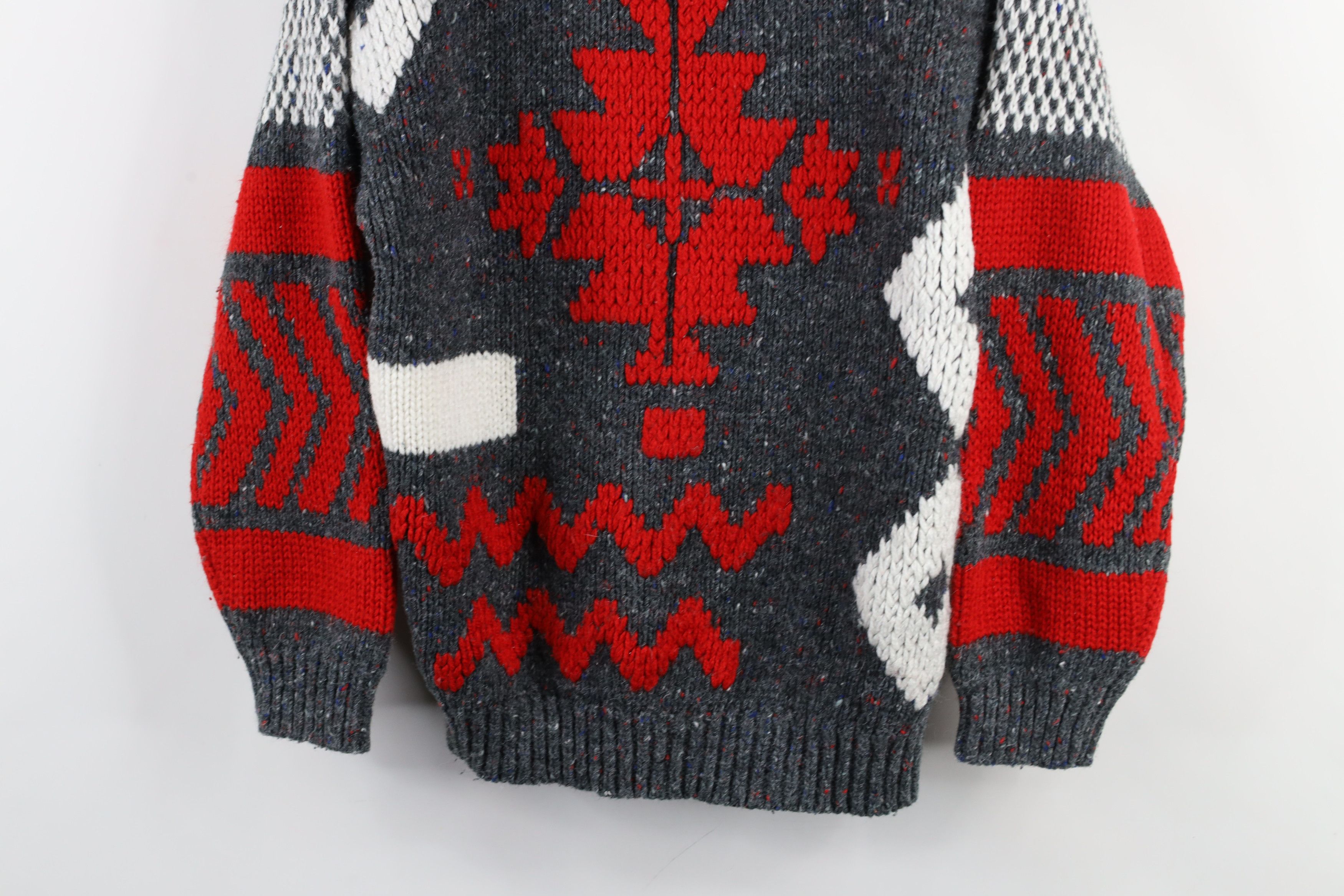 Vintage Vintage 90s Streetwear Rainbow Fleck Southwestern Sweater Size US S / EU 44-46 / 1 - 3 Thumbnail
