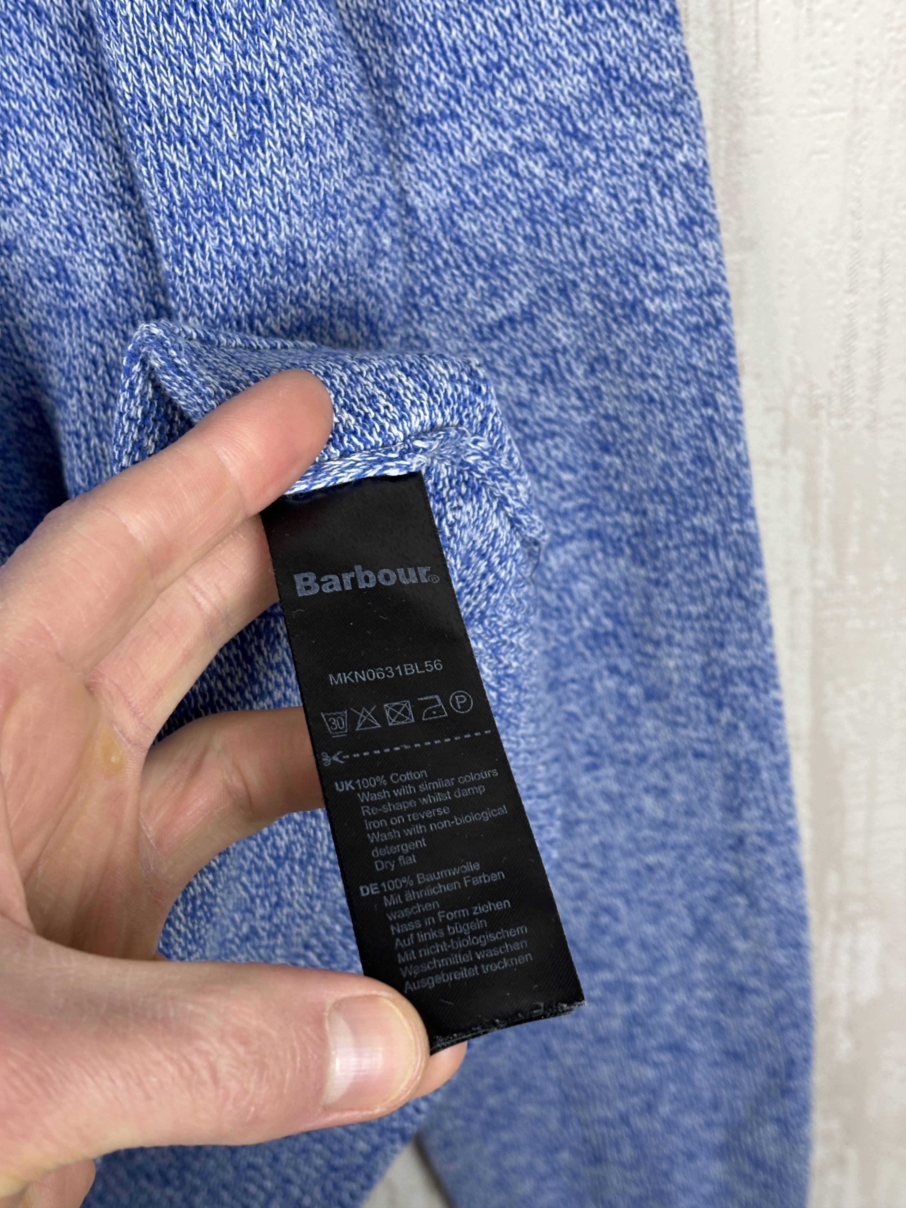 Barbour Barbour Beacon Brands Staple Crew Neck Knit Sweater Size M Size US M / EU 48-50 / 2 - 6 Thumbnail