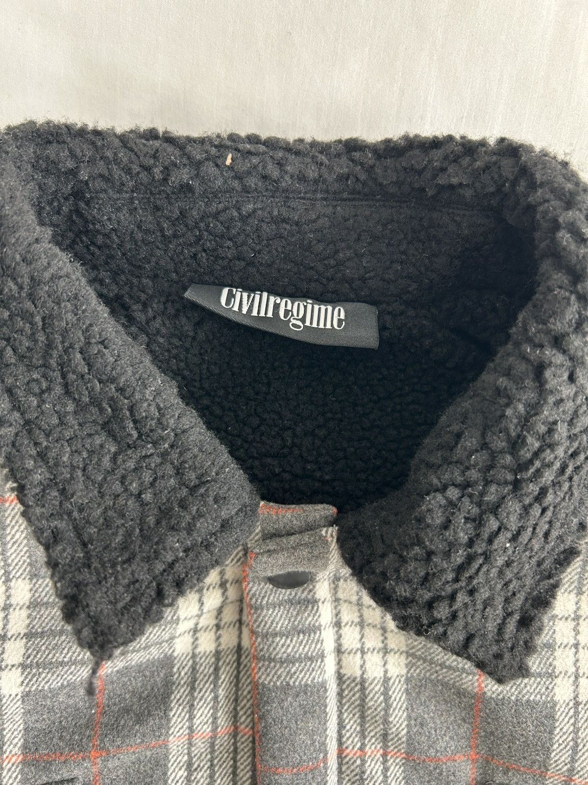 Civil Regime Civil Regime Sherpa Lined Flannel Embroidered Size US L / EU 52-54 / 3 - 6 Thumbnail