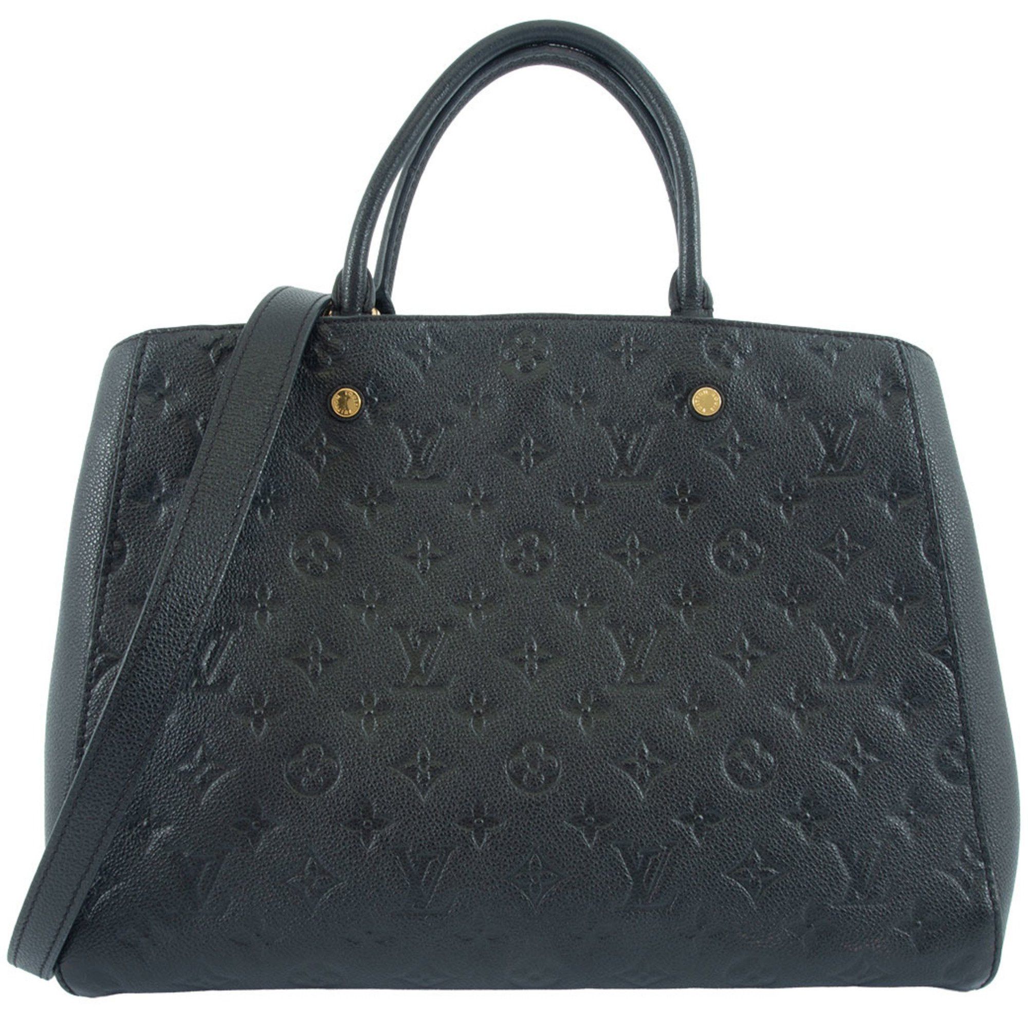 Louis Vuitton Montaigne GM Handbag M41069 Monogram Empreinte