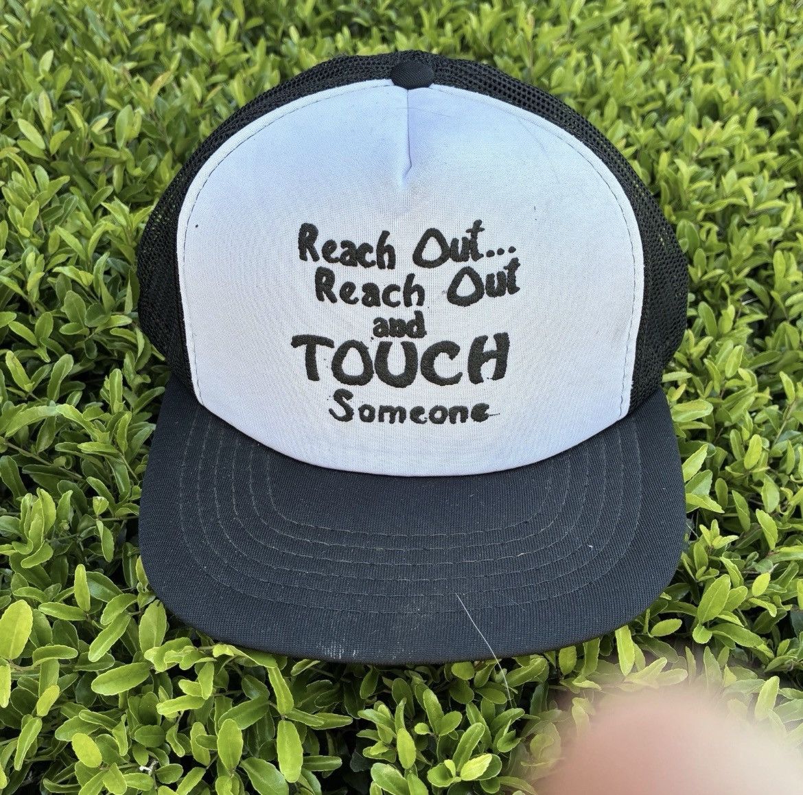 Other Vulgar 80s Reach Out And Touch Someone Sex Snap Back Hat Cap Size ONE SIZE - 1 Thumbnail