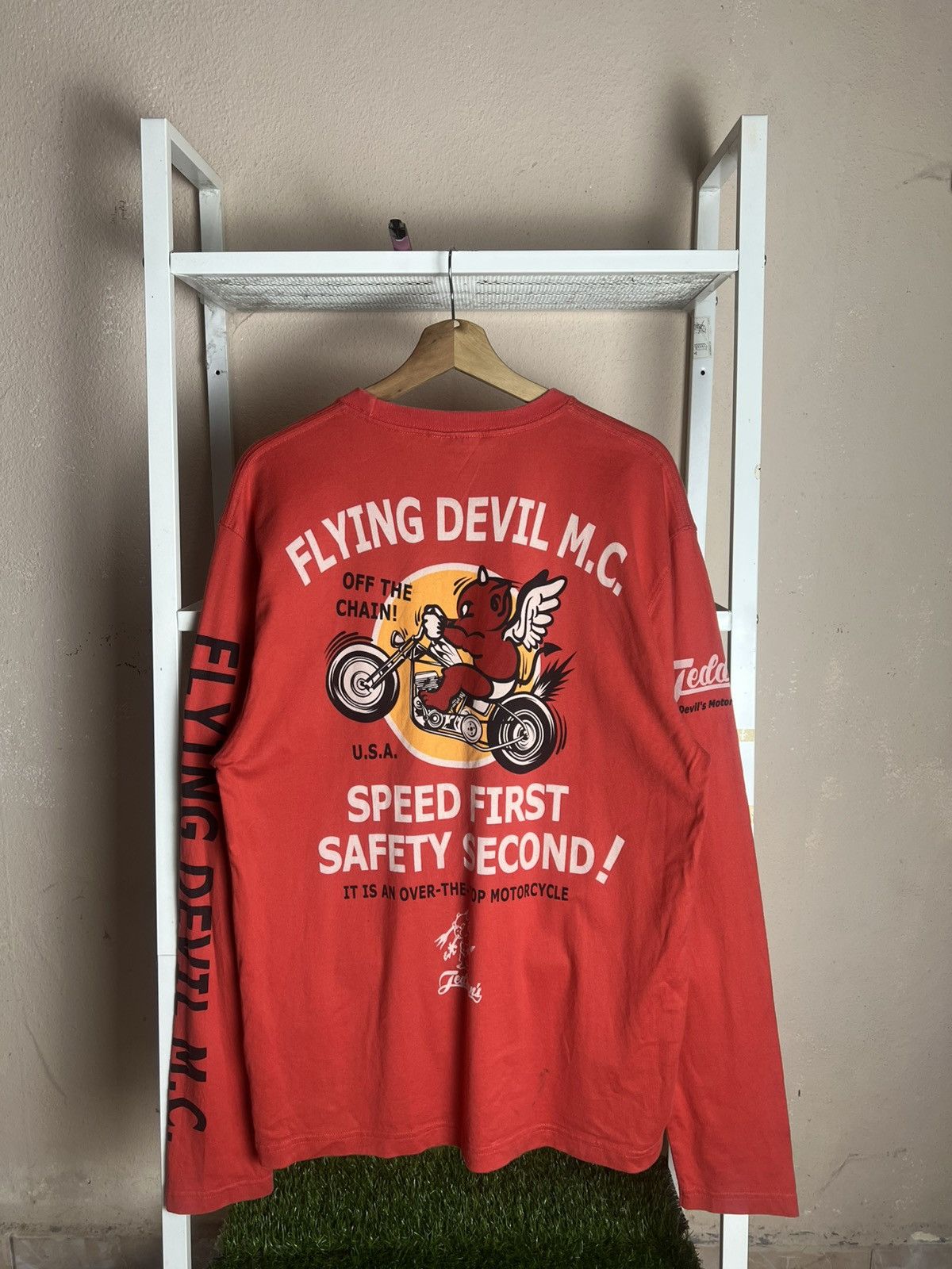 Other Ted Company Devil Equipment Flying Devil M.C Motorcyle Size US M / EU 48-50 / 2 - 1 Thumbnail