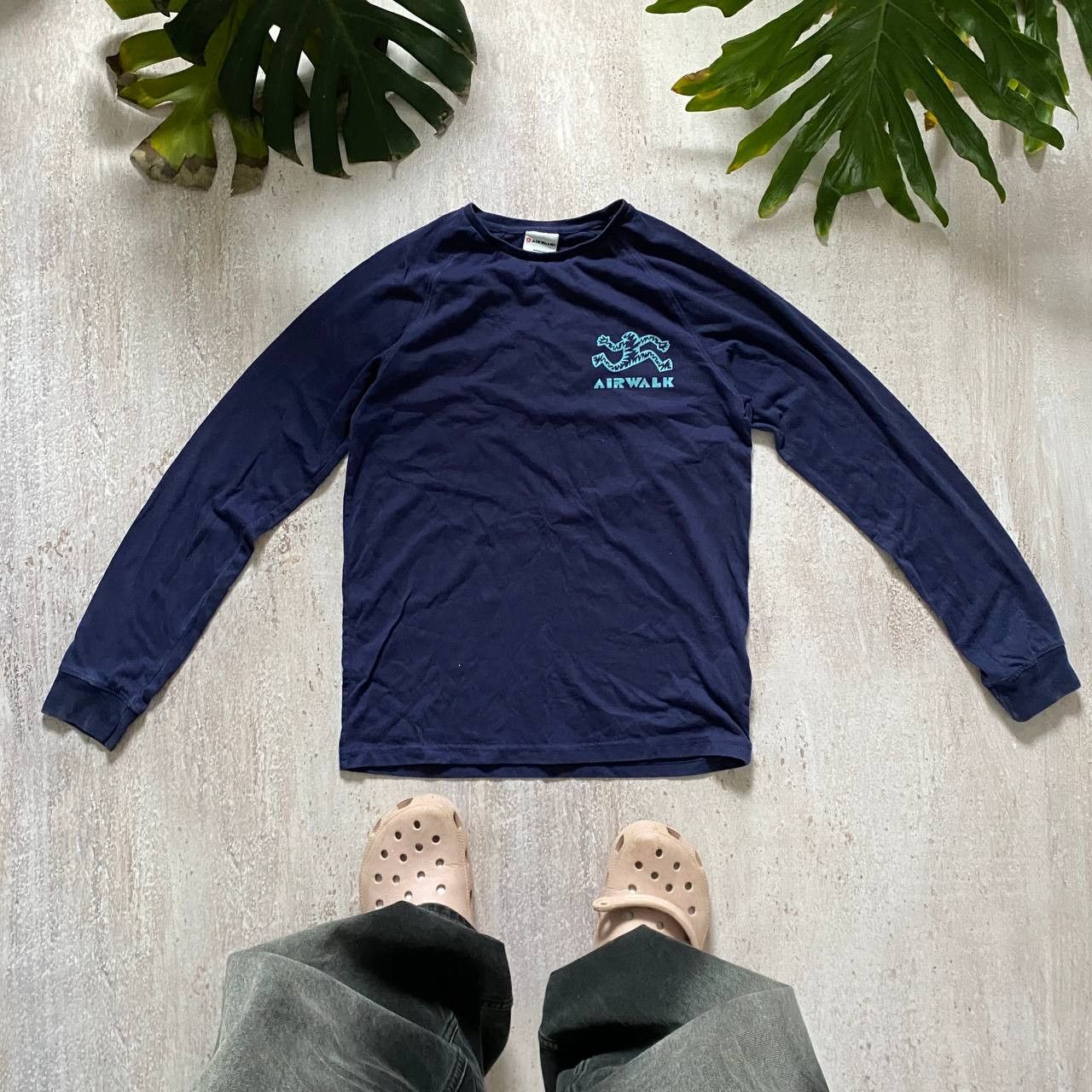 Airwalk VINTAGE 90S AIRWALK RARE RETRO LOGO AMAZING LONG SLEEVE 256 Size US M / EU 48-50 / 2 - 2 Thumbnail