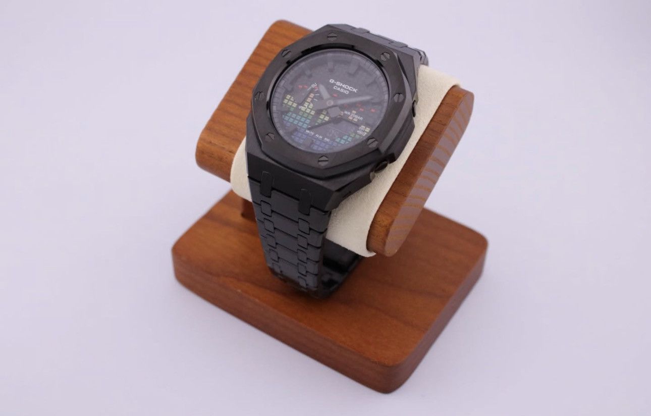 G Shock Custom - Casio G-Shock - GA 2100 - Blackout - DJ Edition Size ONE SIZE - 3 Thumbnail