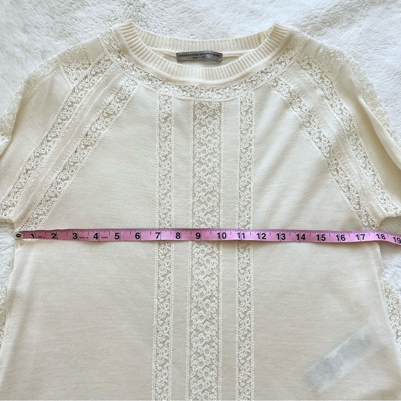 Ermanno Scervino Ermanno Scervino sweater retail size 40IT or 4 US Authentic Size S / US 4 / IT 40 - 9 Thumbnail