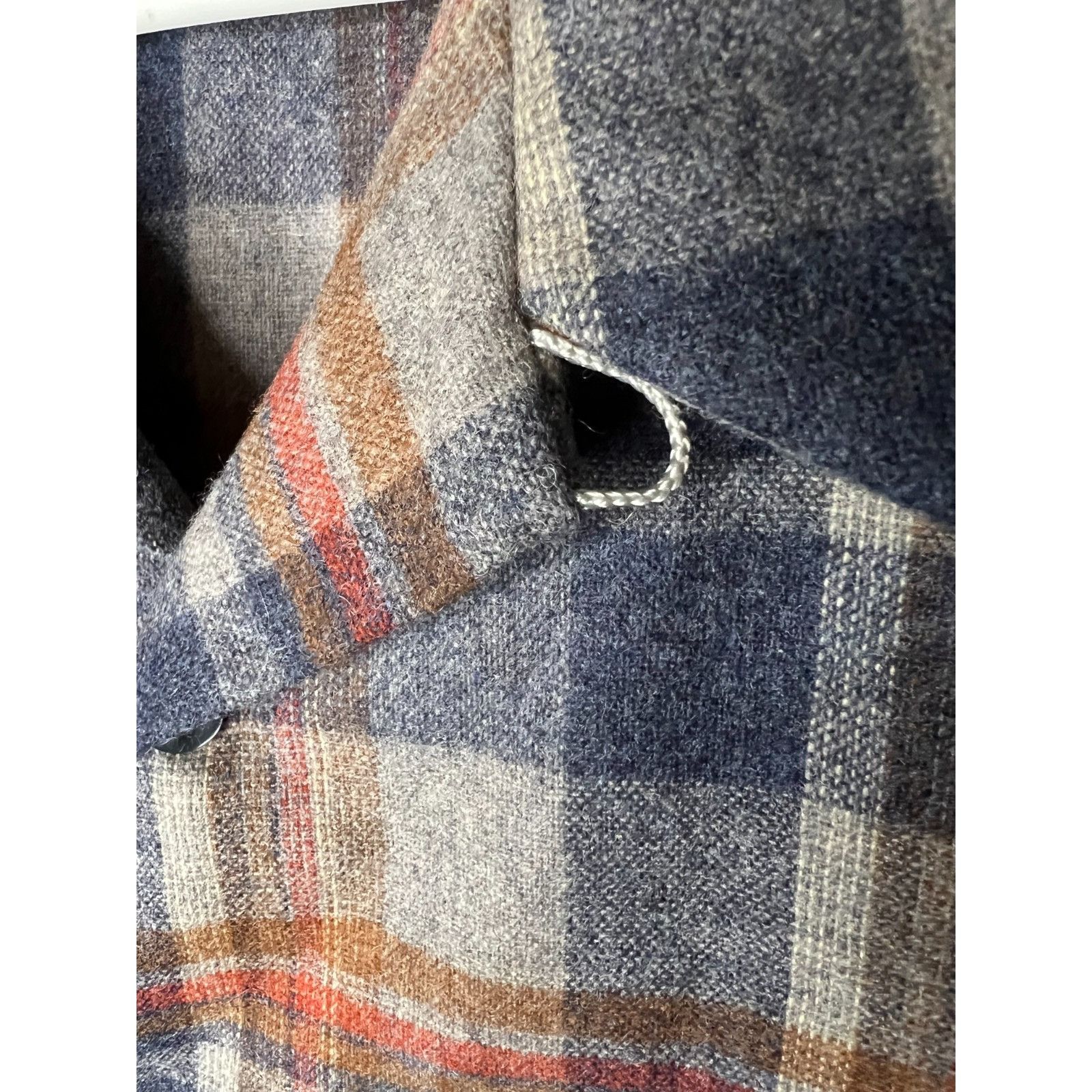 Pendleton Vintage Pendleton Plaid 100% Virgin Wool Brown Board Shirt M Size US XL / EU 56 / 4 - 4 Thumbnail
