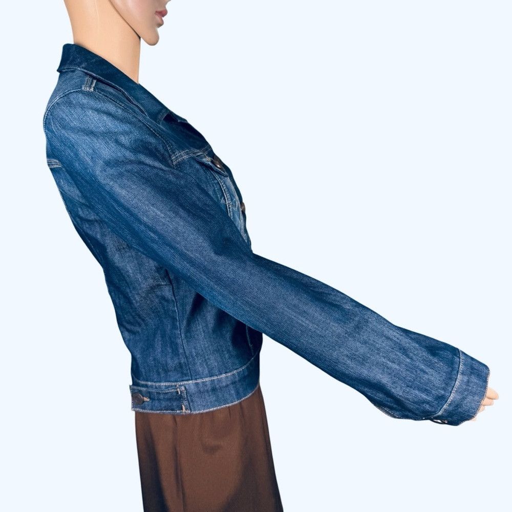 AQUA New Aqua Brianna Denim Blue Jacket Size M Size M / US 6-8 / IT 42-44 - 3 Thumbnail