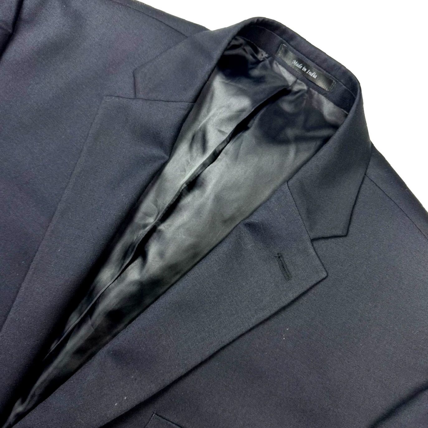 Michael Kors Michael Kors Men’s Wool 2-Button Blazer/Jacket Black 46R Jacket Blazer Mens Wool Black 46R Kors Size 46R - 2 Thumbnail