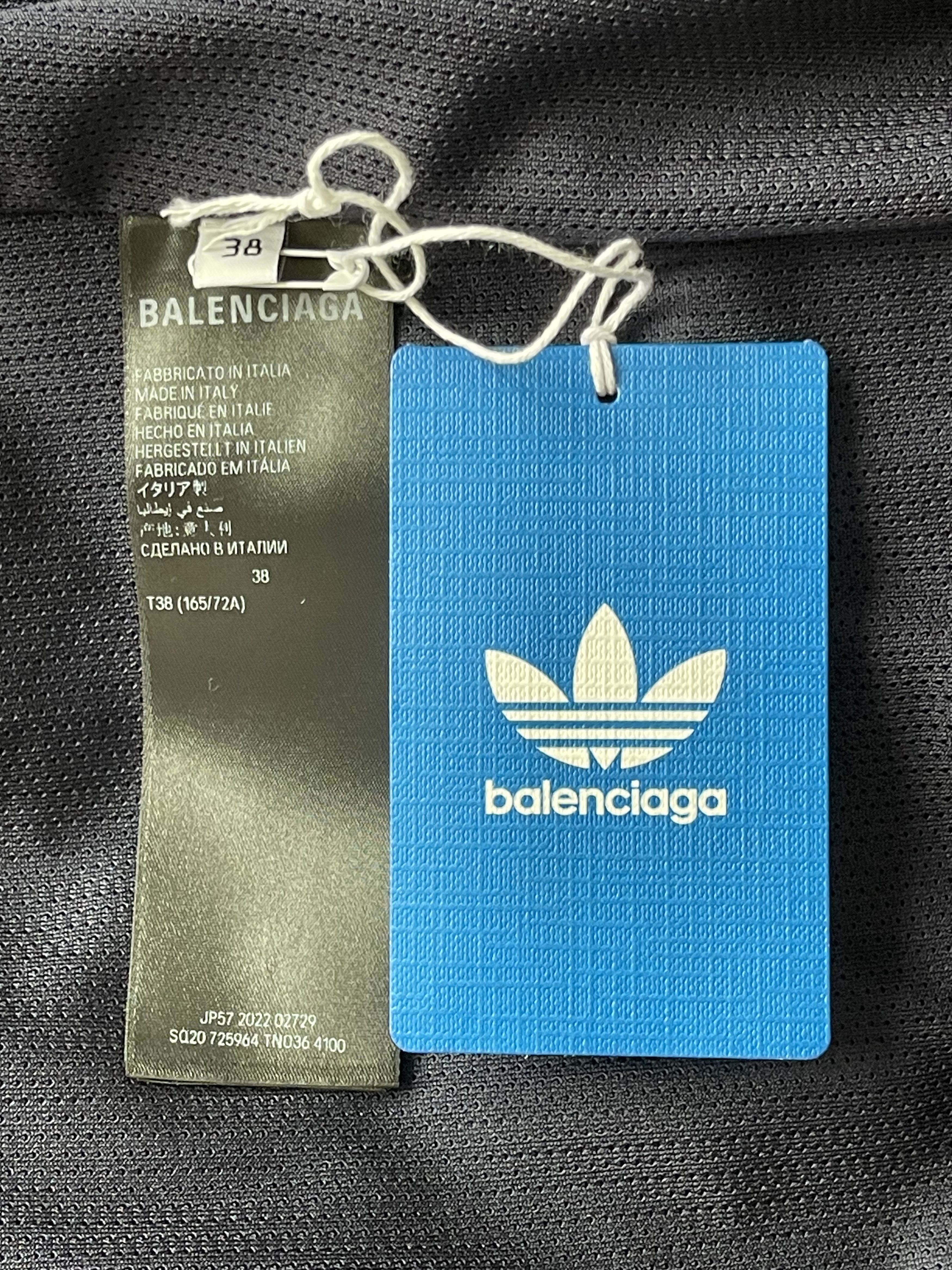 Adidas × Balenciaga Balenciaga x Adidas pantashoes, navy, size 38 Size US 8 / IT 38 - 20 Thumbnail