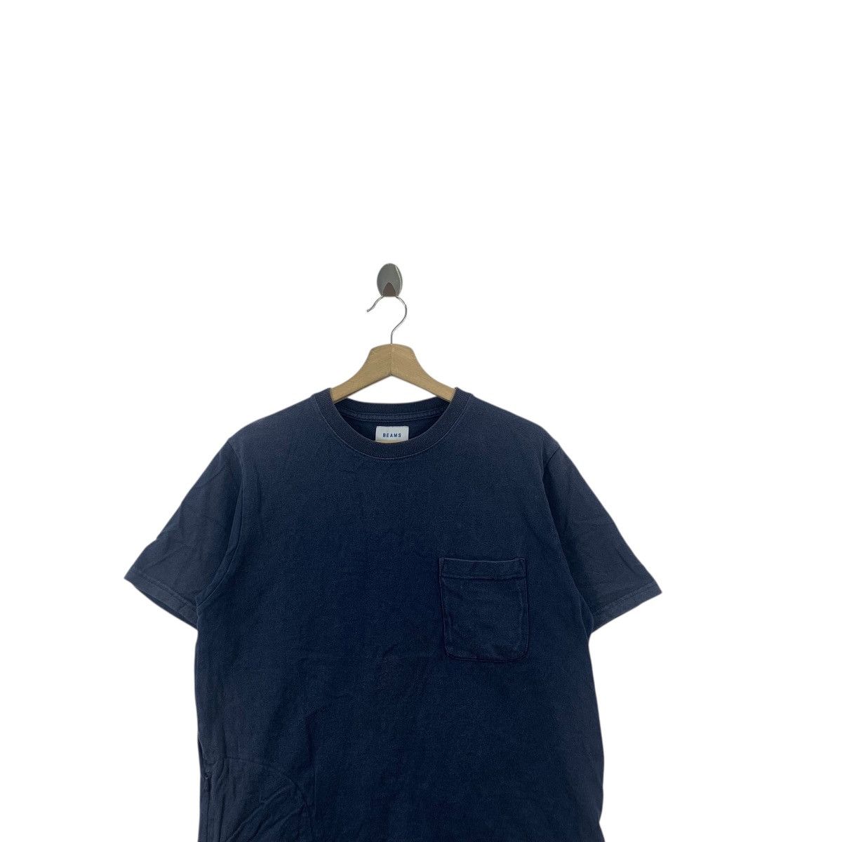 Beams Plus Vintage BEAMS PLUS JAPAN Natural Dye Pocket Tee Shirt Top Size US M / EU 48-50 / 2 - 2 Thumbnail