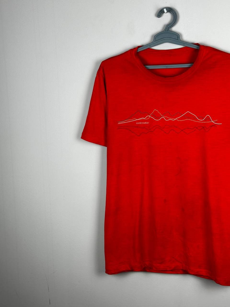 Icebreaker Icebreaker Merino Wool Orange Outdoor T Shirt Size US XXL / EU 58 / 5 - 3 Thumbnail