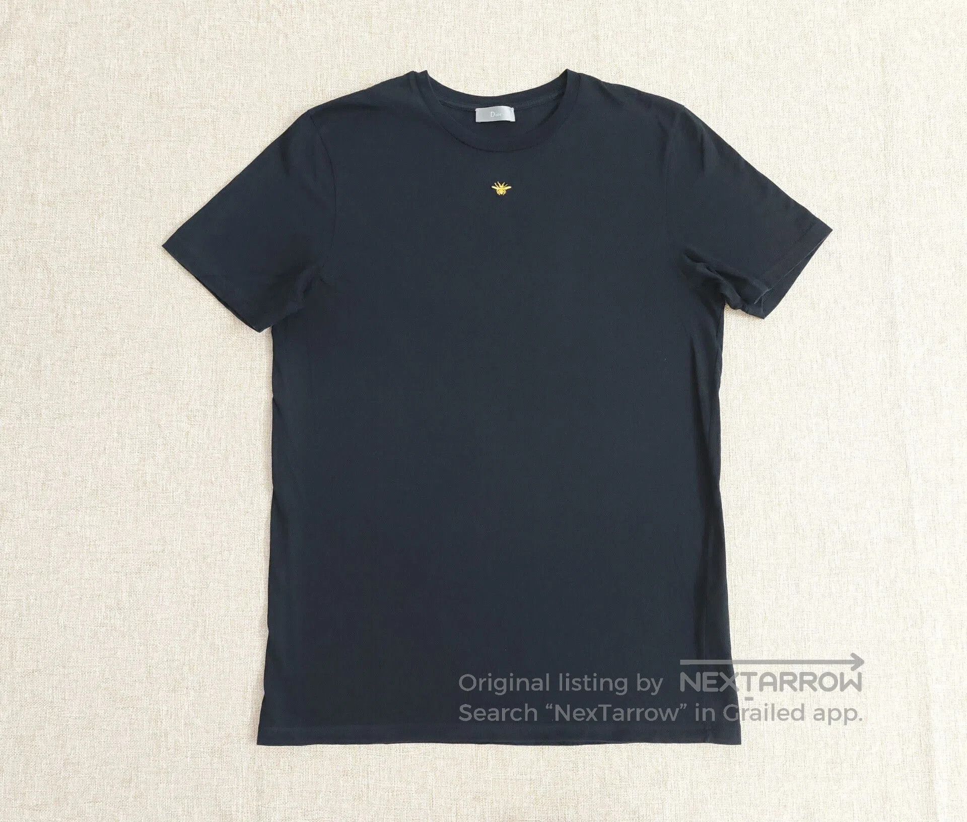 Dior Dior Men's Gold Bee Short-Sleeve T-Shirt. Size US M / EU 48-50 / 2 - 1 Thumbnail