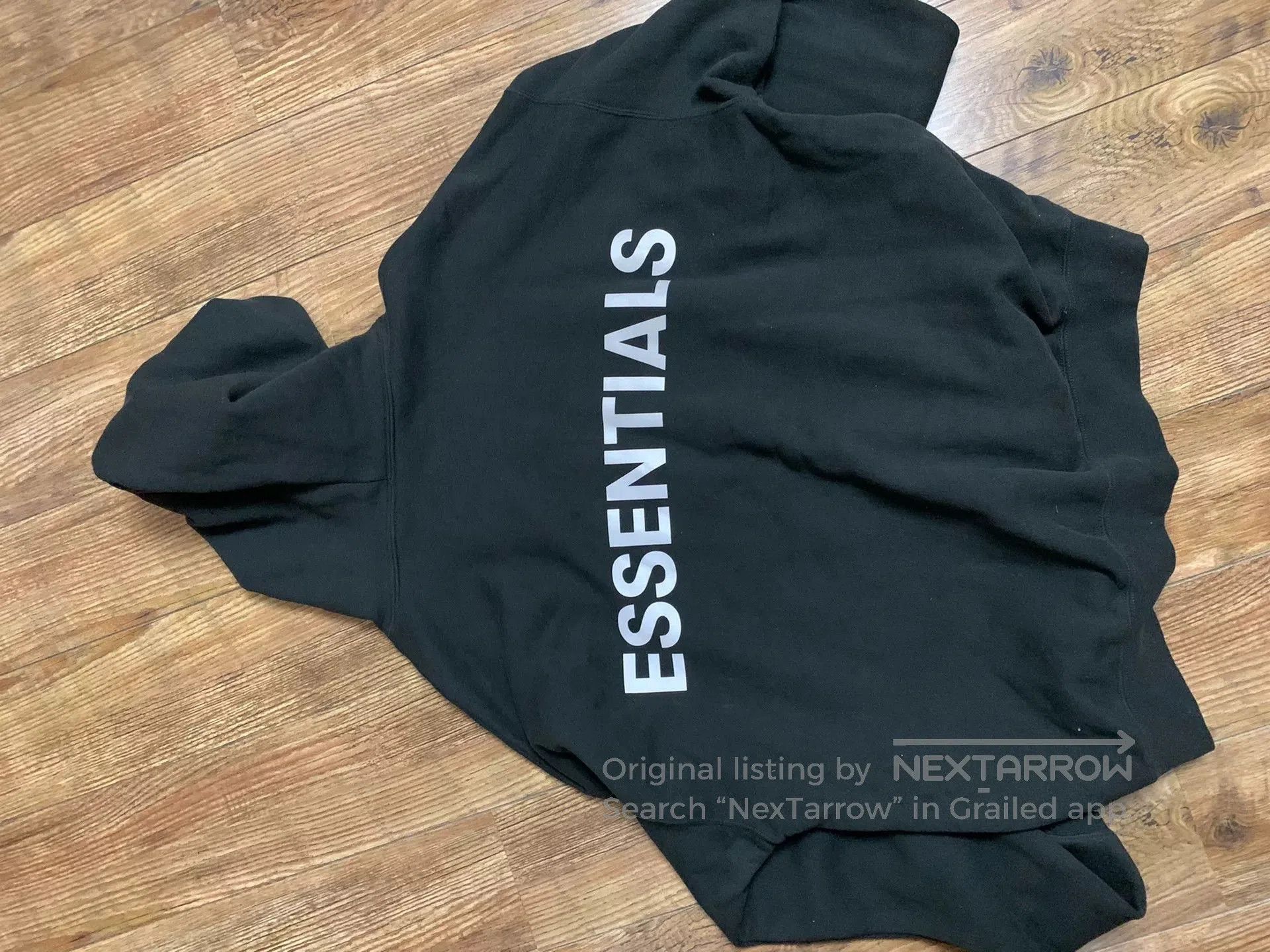 Essentials essentials fear of god black hoodie. Size US XL / EU 56 / 4 - 7 Thumbnail