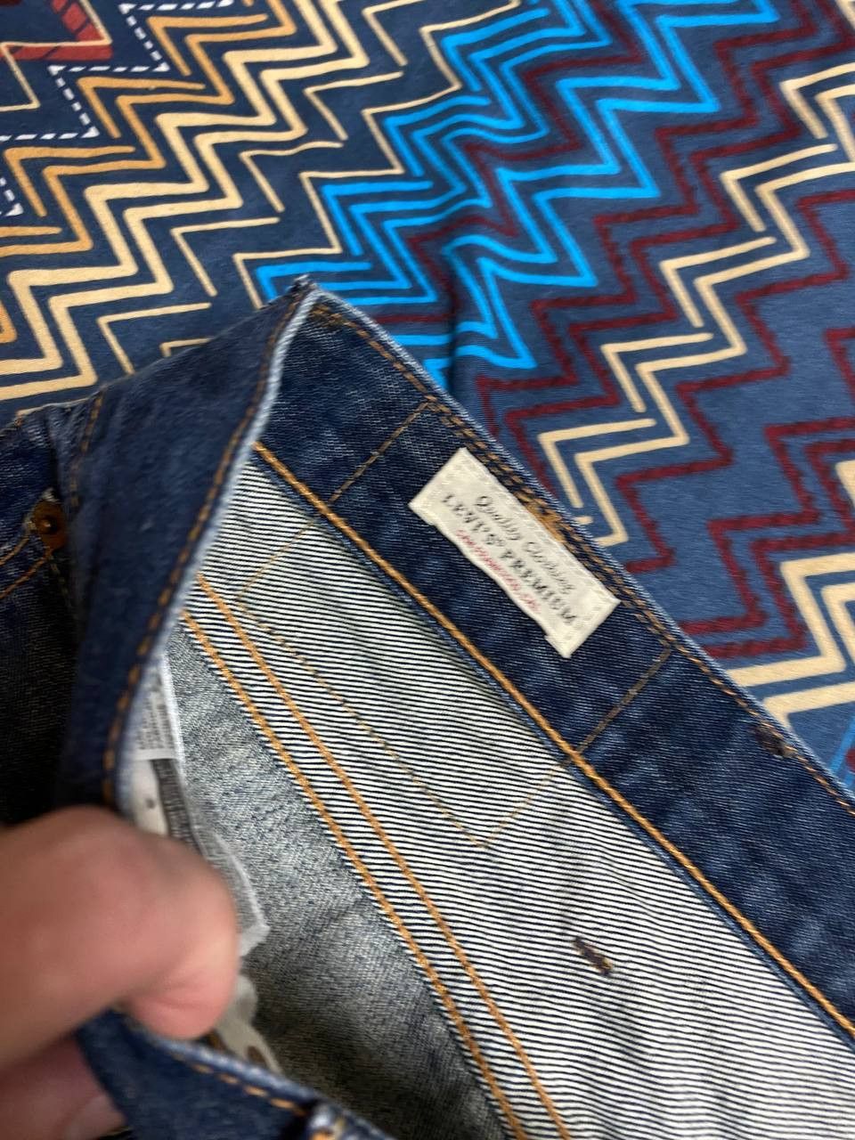 Levi's × Vintage Vintage Jeans Faded Wide Flared Baggy Japanese Hype Size US 38 / EU 54 - 4 Thumbnail