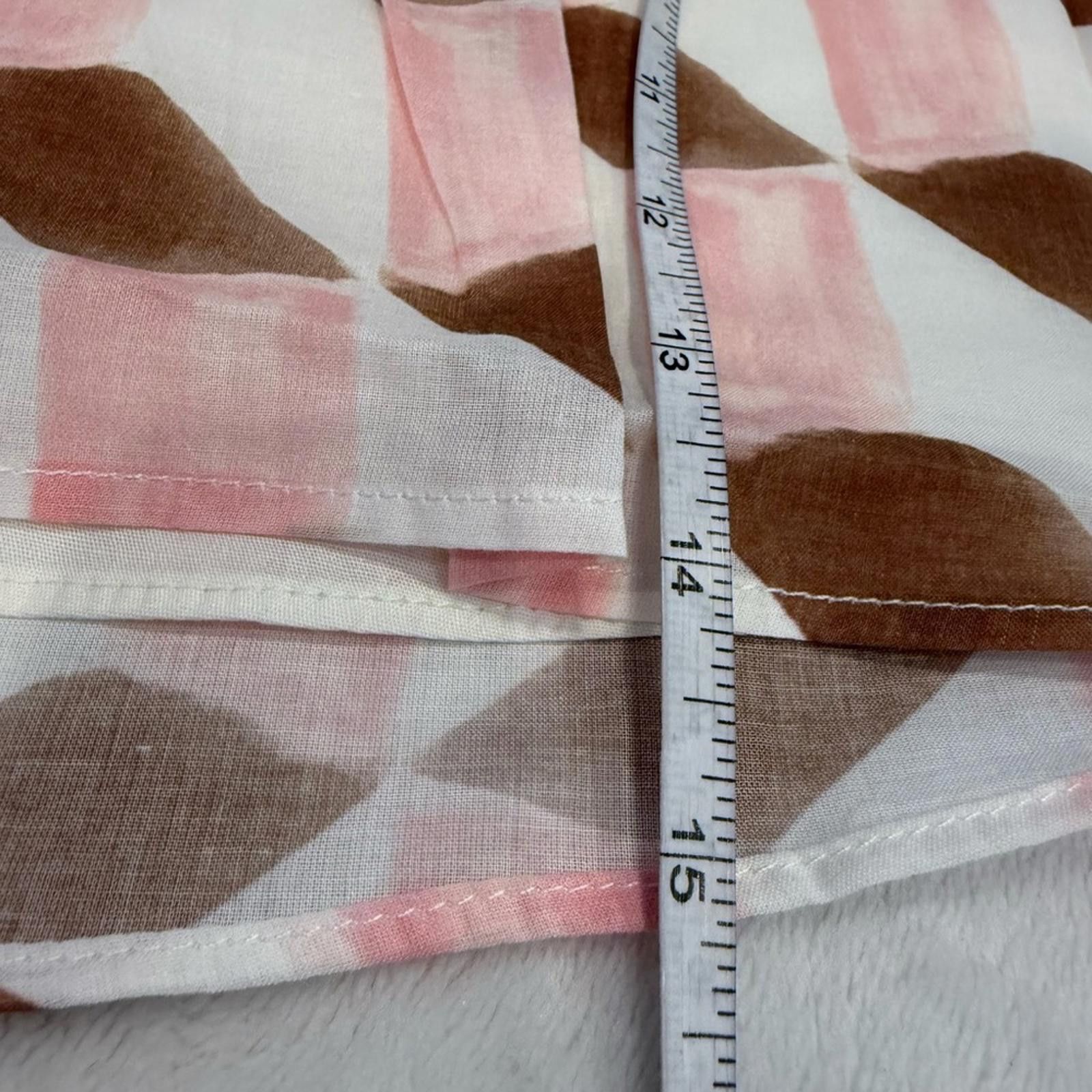 Other Banana Republic Factory crop top pink brown lined SZ XL Size XL / US 12-14 / IT 48-50 - 9 Thumbnail