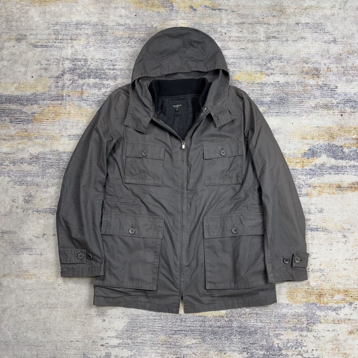 Margaret Howell Margaret Howell double layer multi pocket hooded jacket Size US L / EU 52-54 / 3 - 2 Thumbnail