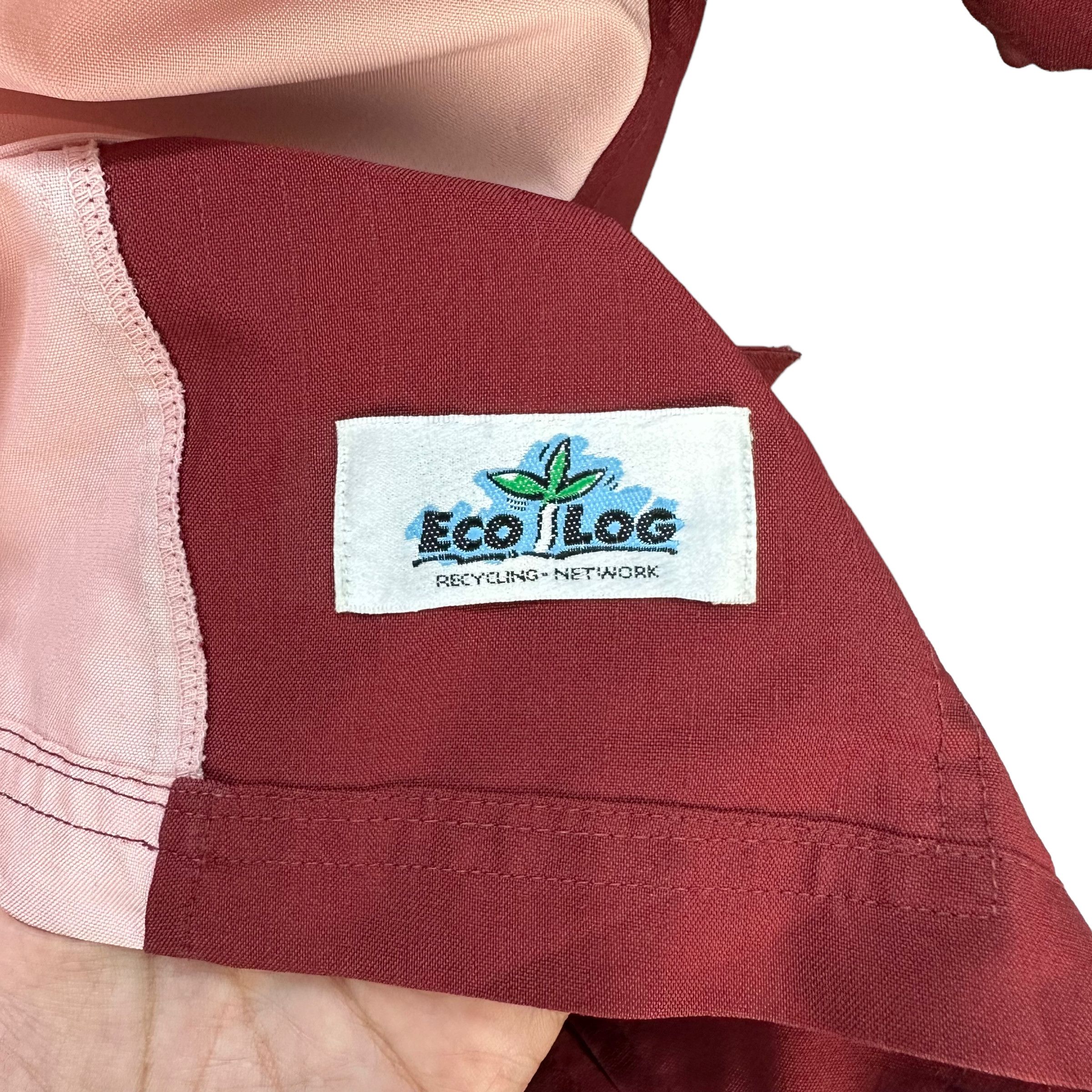 Vintage 7 ELEVEN MAROON SHORT SLEEVE UNIFORM JACKET #7548-152 Size US XL / EU 56 / 4 - 8 Thumbnail