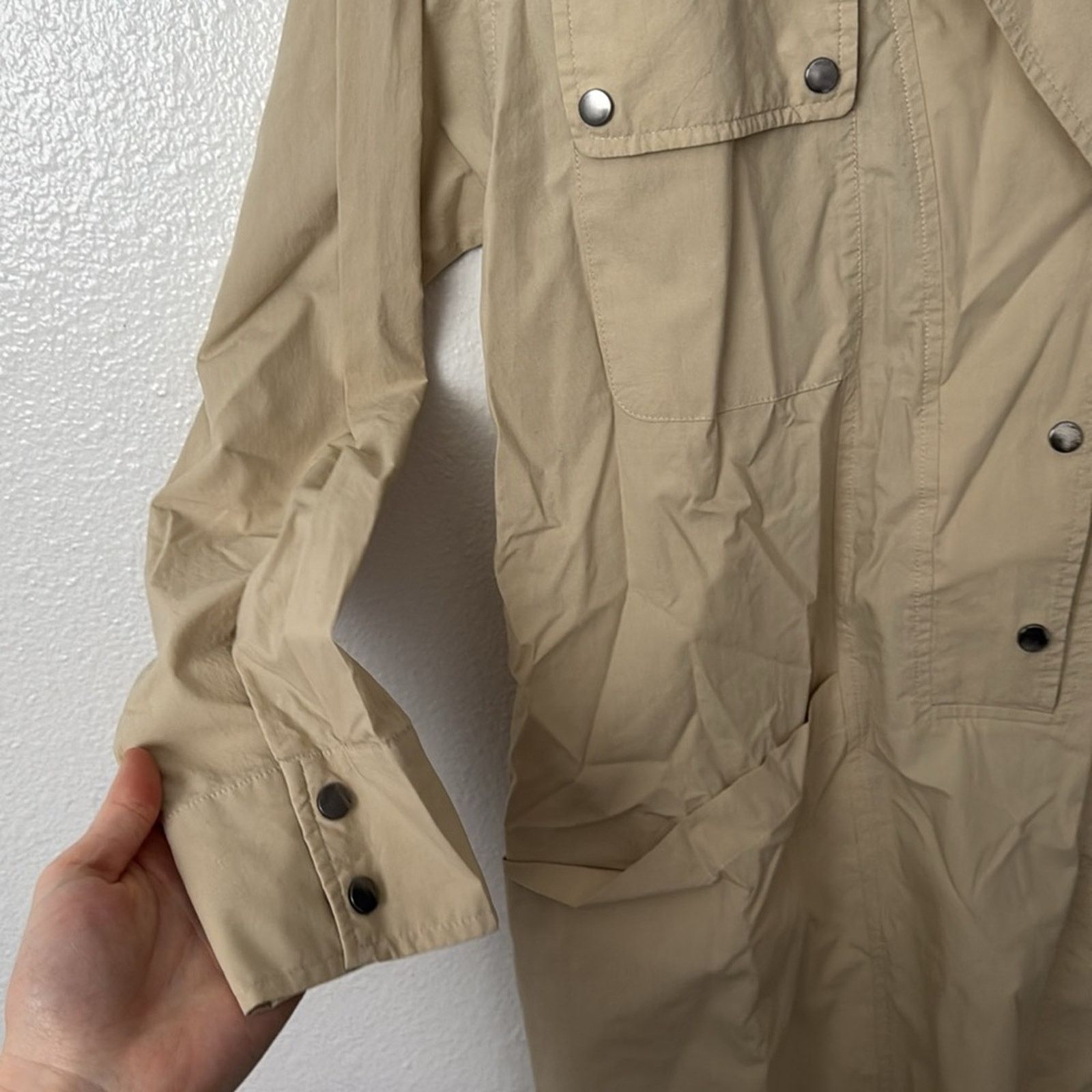 Rails Rails S Noor Trench Coat Dress in Tidal Foam Size S / US 4 / IT 40 - 9 Thumbnail
