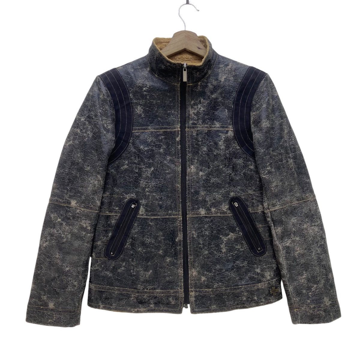 Designer × Jean Charles De Castelbajac Casterlbajac Synthetic Leather Jacket Size S / US 4 / IT 40 - 8 Thumbnail