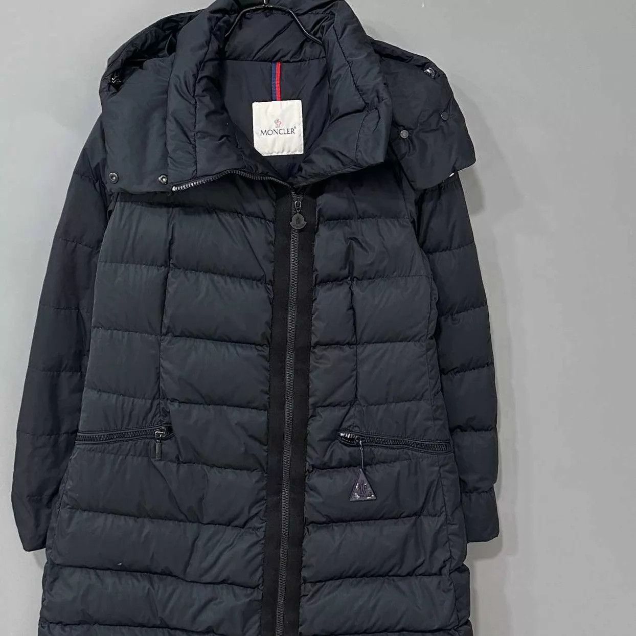 Moncler Moncler Zind Black Long Down Coat Size 2 Size XS / US 0-2 / IT 36-38 - 1 Thumbnail