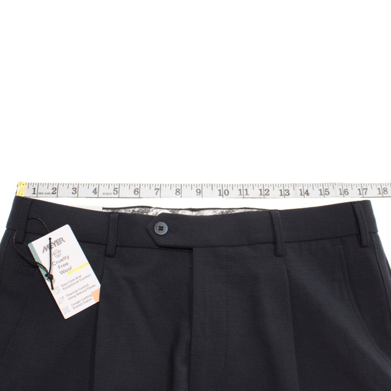 Other Meyer New with tags Dress Pants Size 34 US In Blue Size US 34 / EU 50 - 3 Thumbnail