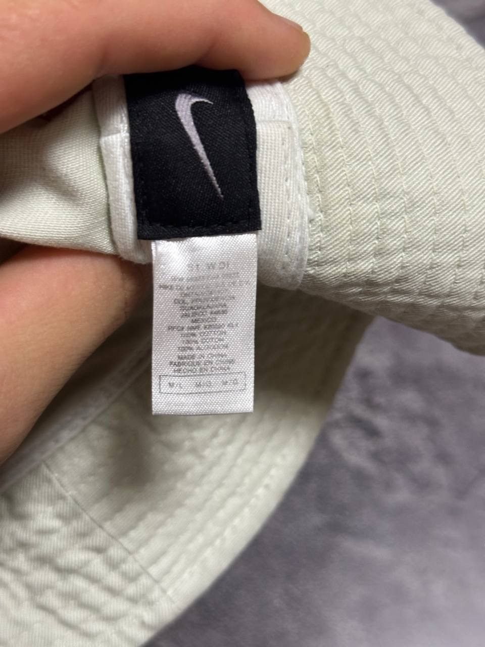 Nike × Vintage VERY RARE NIKE PANAMA HATS SWOOSH BIG LOGO DRILL Y2K 90s SK8 Size ONE SIZE - 10 Thumbnail