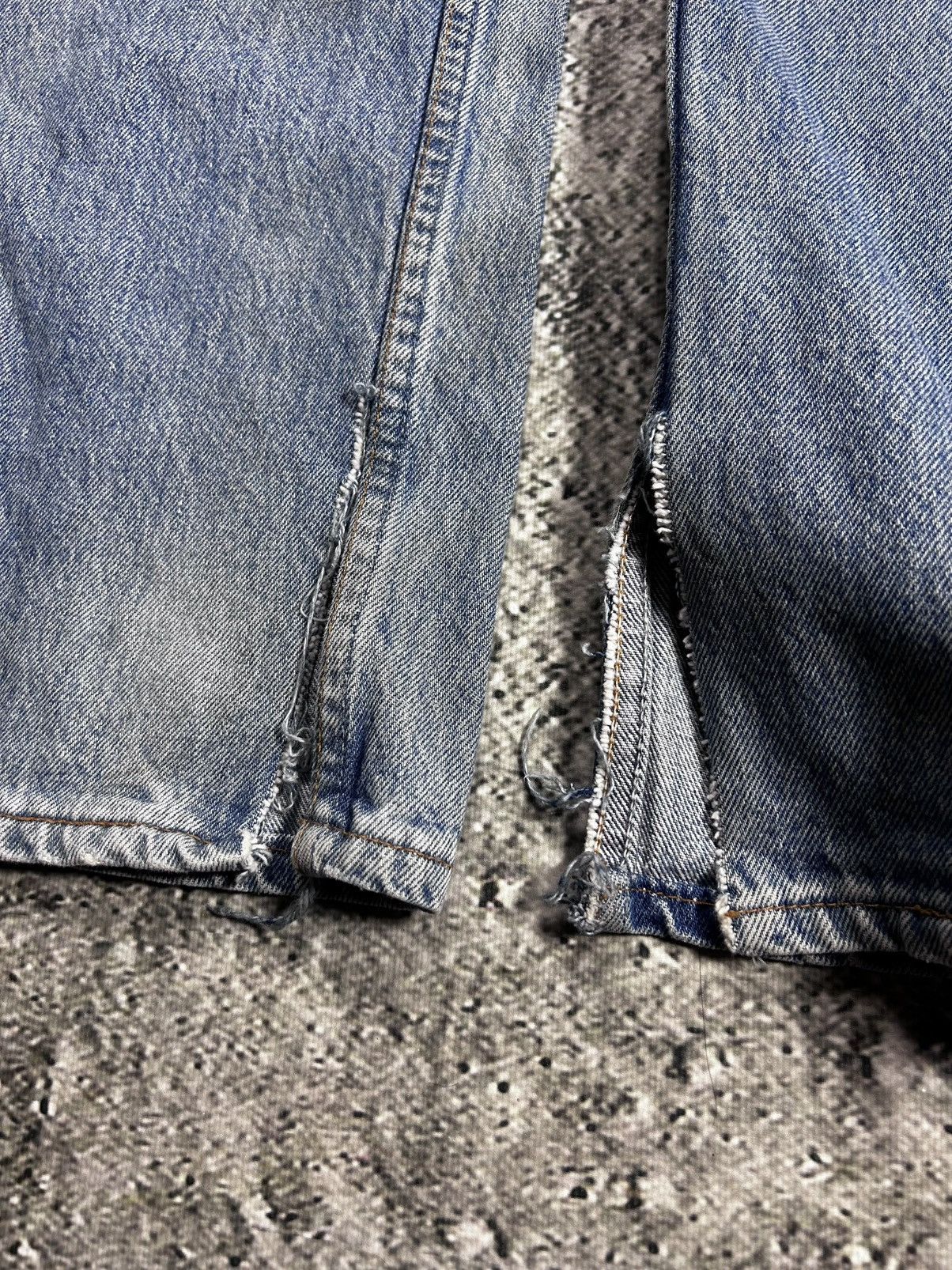 Levi's × Vintage Levi’s 501 jeans made in USA vintage 90s baby blue denim Size 29" - 5 Thumbnail