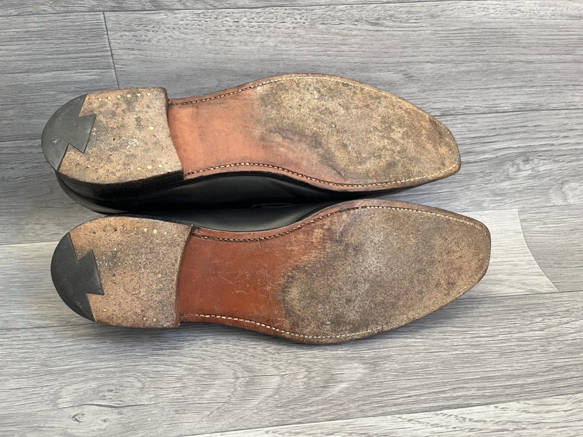 Crockett & Jones Crockett and jones Merton black leatherp enny loafer Size US 11 / EU 44 - 11 Thumbnail
