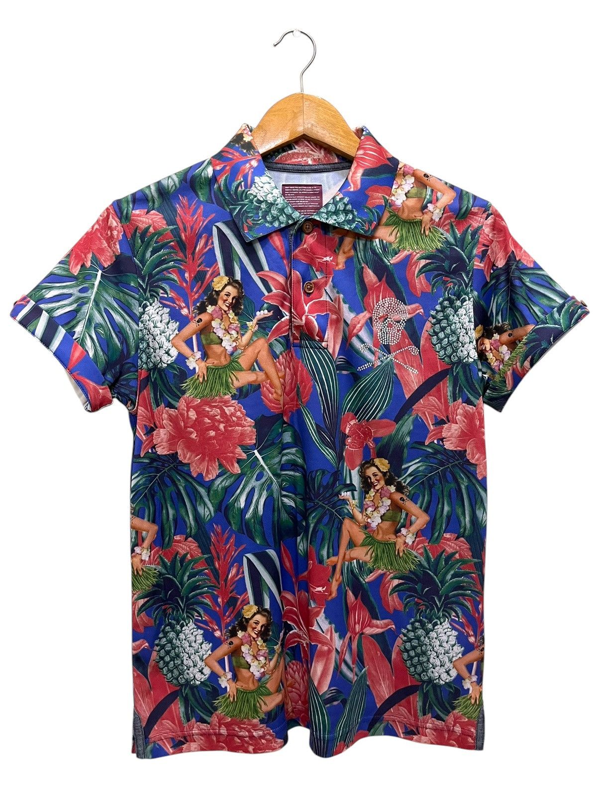 Japanese Brand Japanese Brand Mark & Lona Floral Design Polo Size US L / EU 52-54 / 3 - 1 Thumbnail