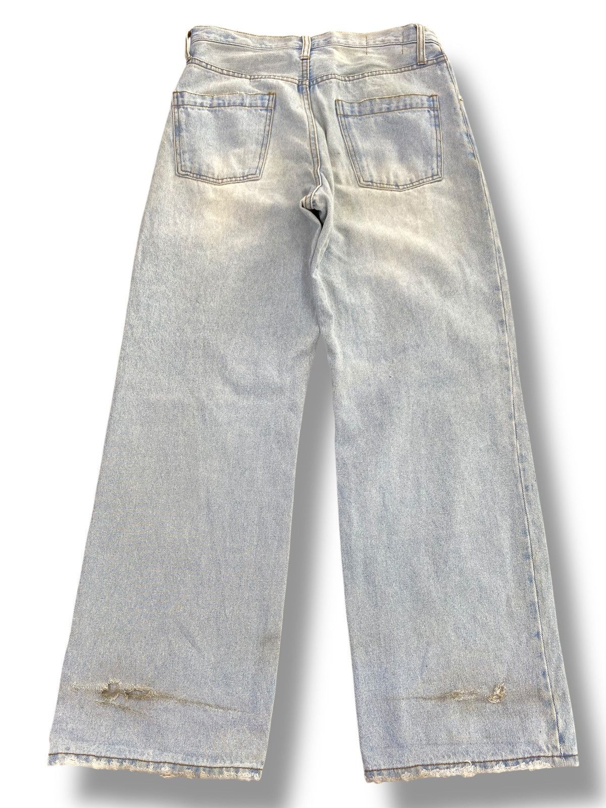 Japanese Brand Japanese Brand Distressed Faded Wash Baggy Jeans Size US 32 / EU 48 - 3 Thumbnail