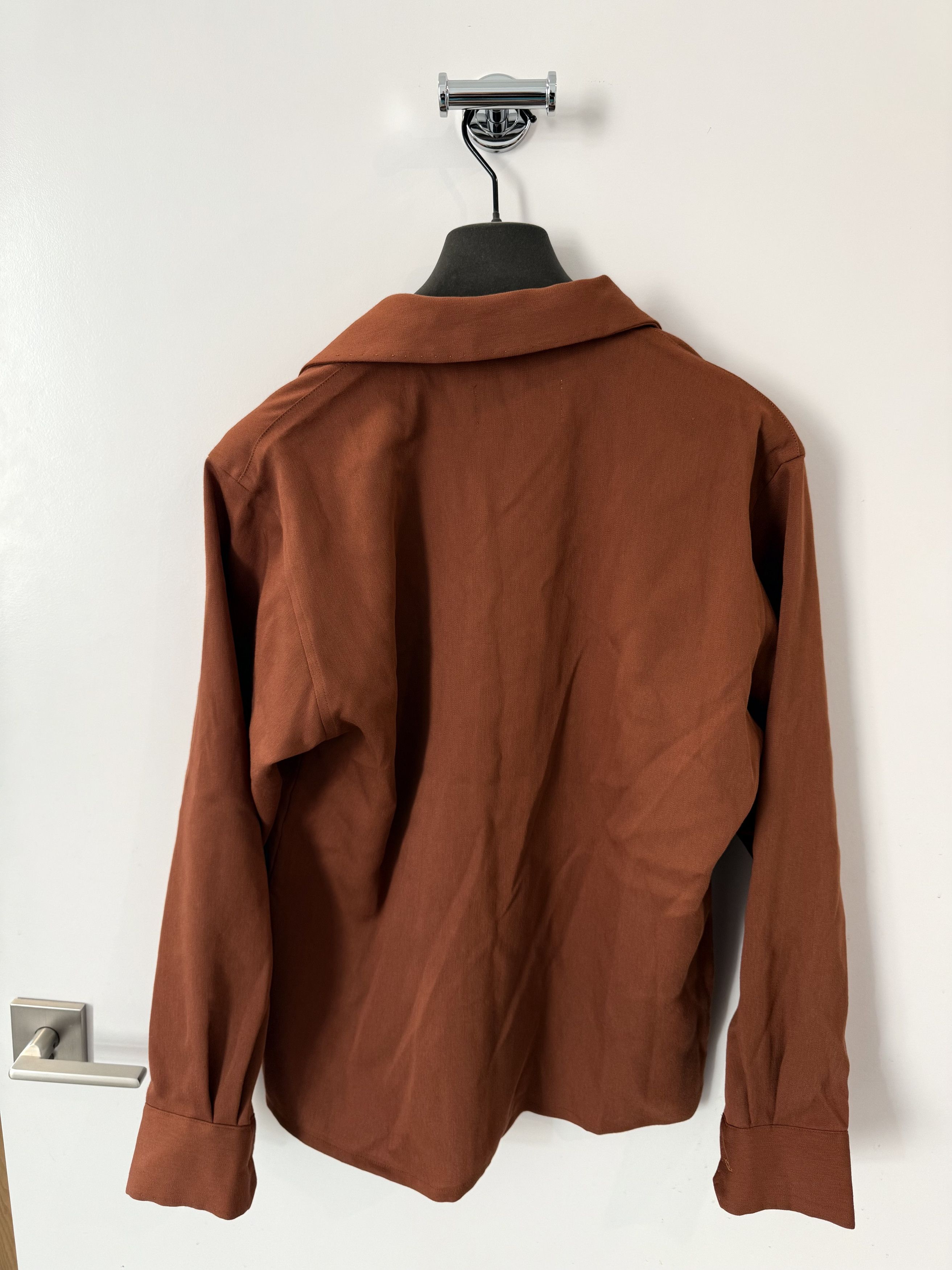 Second/Layer Second/Layer Beto Button Up Flap Pocket - Burnt Orange - S Size US S / EU 44-46 / 1 - 3 Thumbnail