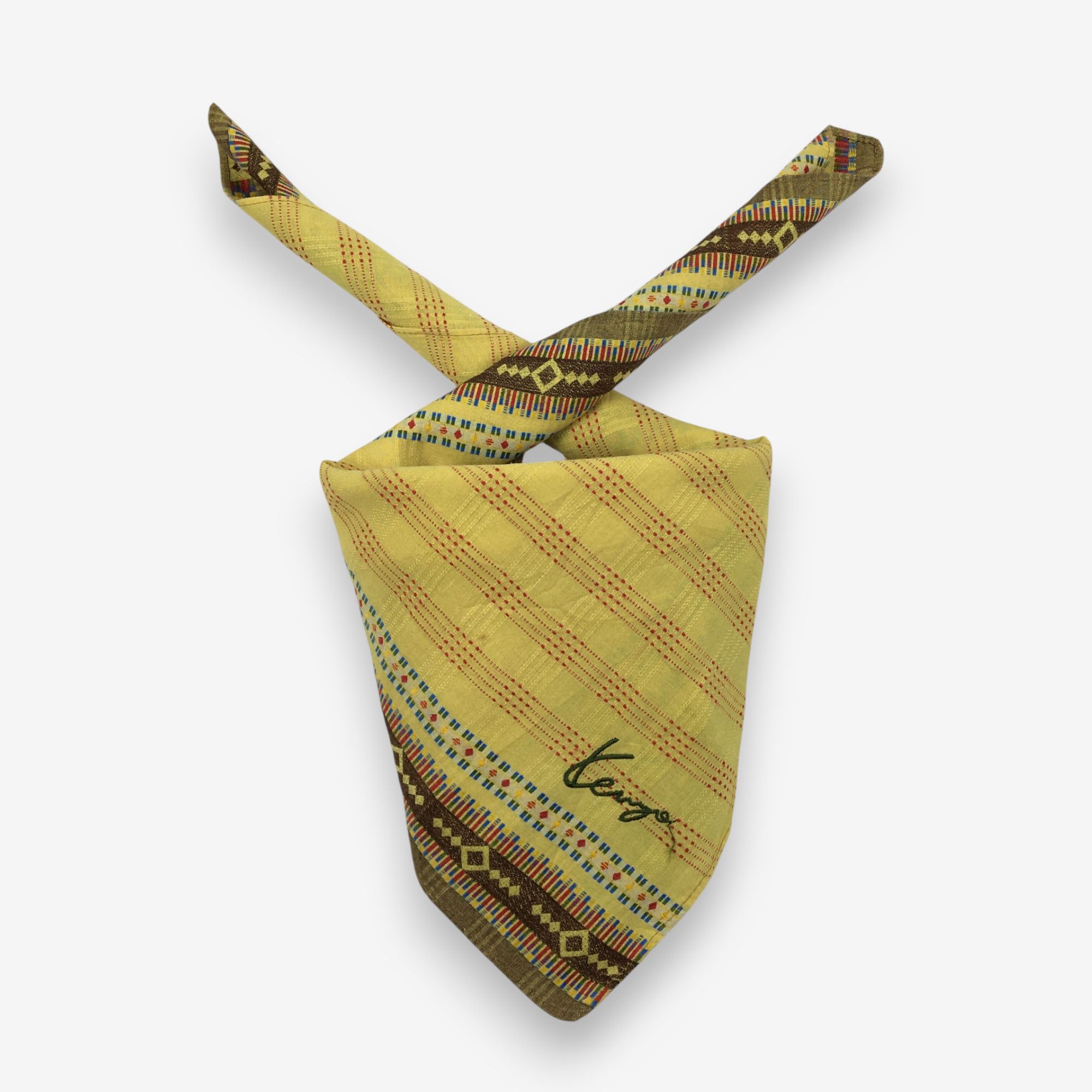 Kenzo Vintage Kenzo Handkerchief Pocket Square Bandana Size ONE SIZE - 1 Thumbnail