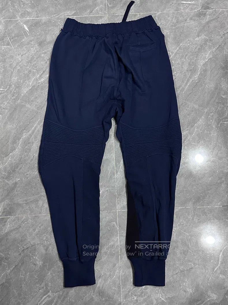 Haider Ackermann Haider Ackermann size M Dark Blue and Black Pleated Tapered Size US 28 / EU 44 - 2 Thumbnail