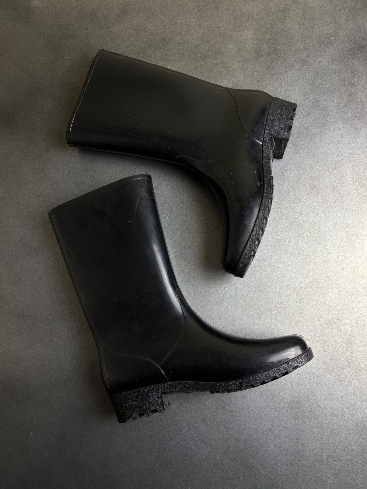 Designer × Hunter × Vintage Vintage Jelly Boots Made in France Clear Rain Boots Garden 8 Size US 8 / IT 38 - 24 Thumbnail