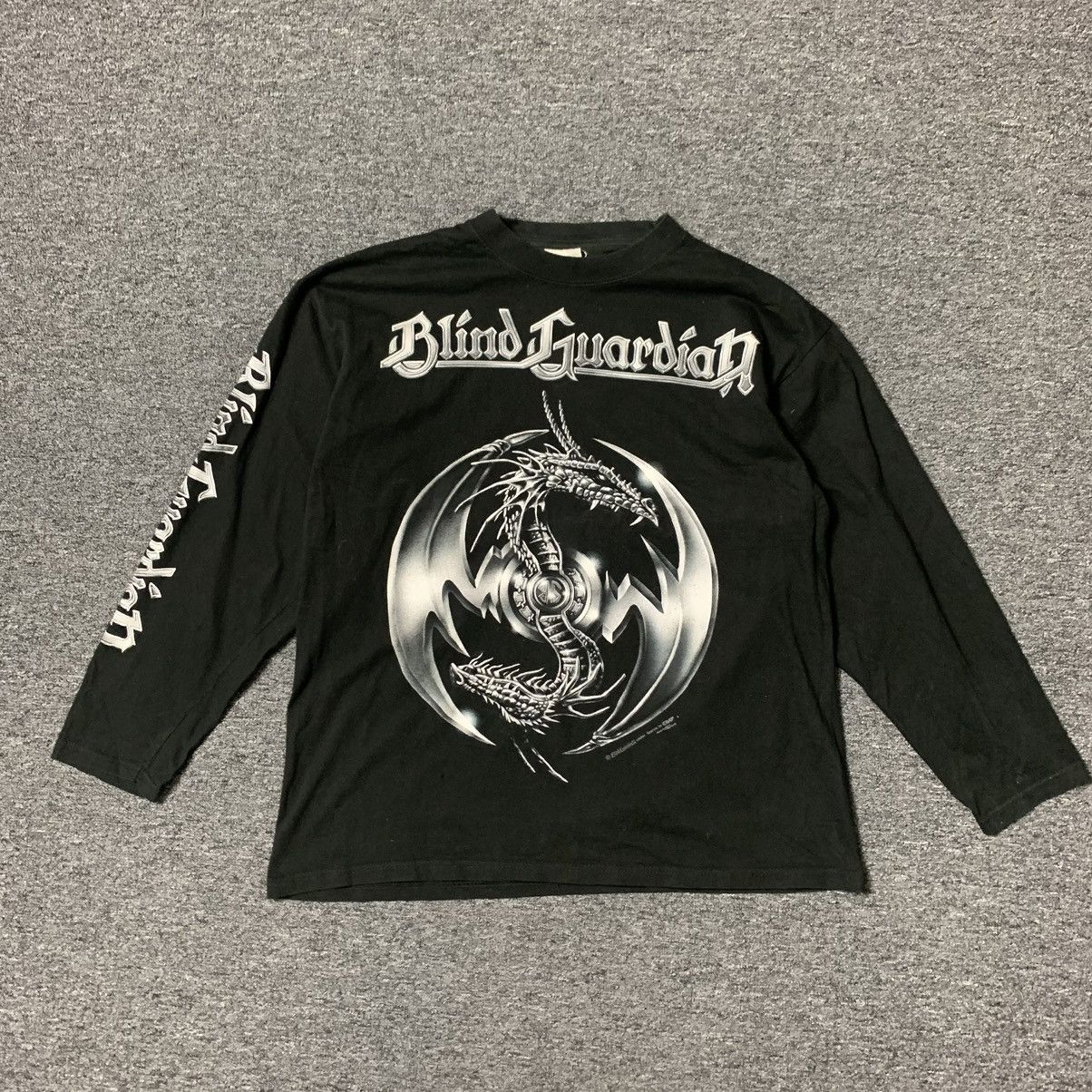 Band Tees × Vintage Vintage Blind Guardian Long Sleeve Size US L / EU 52-54 / 3 - 2 Thumbnail