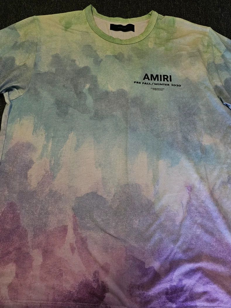 Amiri Amiri tie-dye T-shirt Size US S / EU 44-46 / 1 - 2 Thumbnail