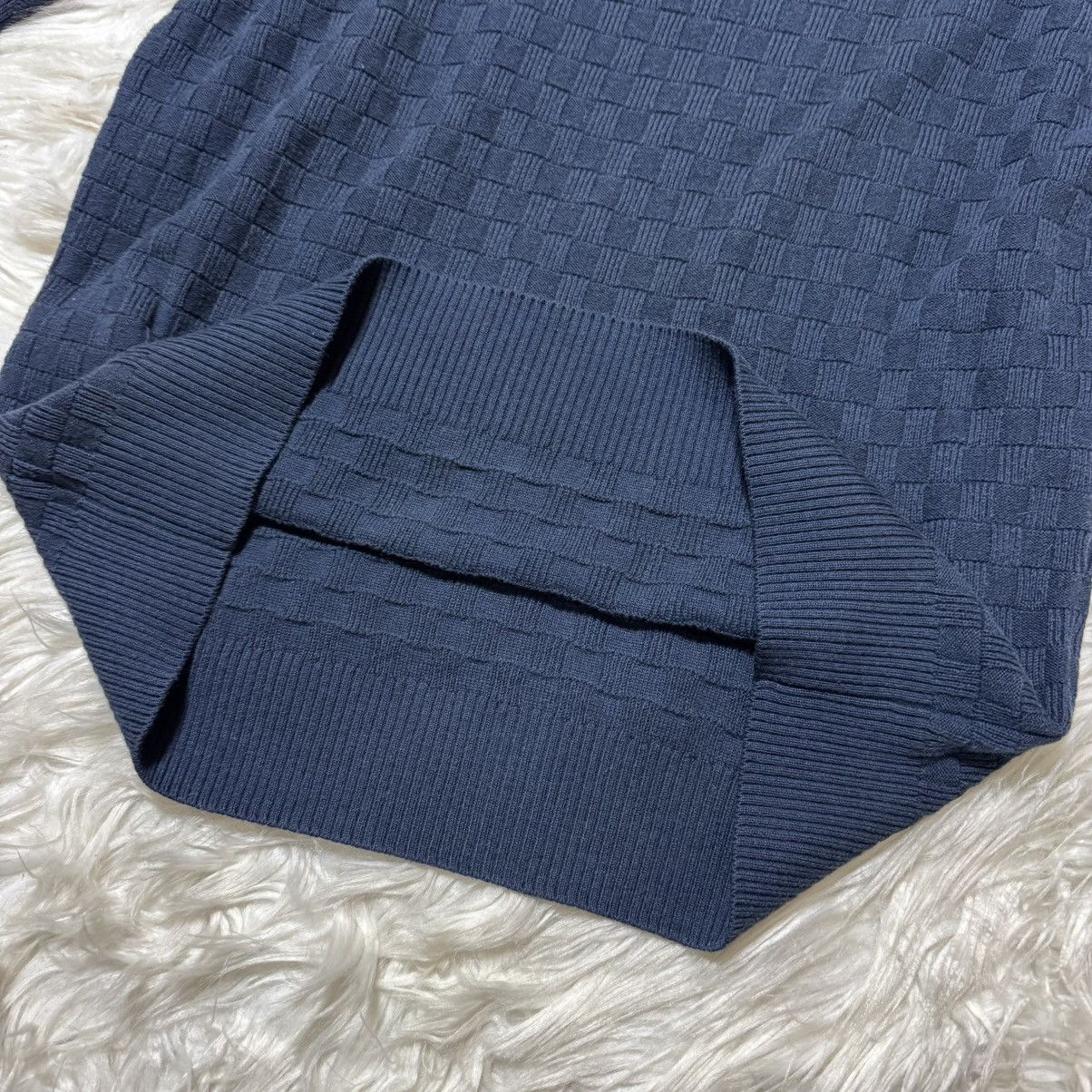 Louis Vuitton Authentic Louis Vuitton Damier Knit Sweater Size US S / EU 44-46 / 1 - 6 Thumbnail