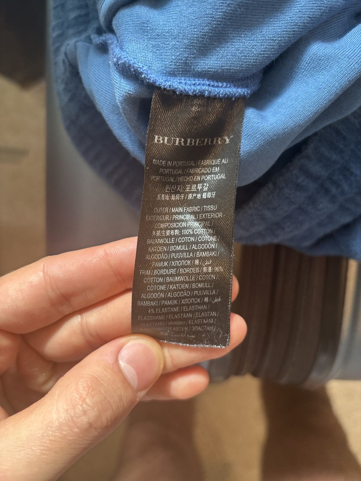 Burberry Burberrys Burberry Blue Towel Pants Rainbow Burberrys 2016 Size US 30 / EU 46 - 9 Thumbnail
