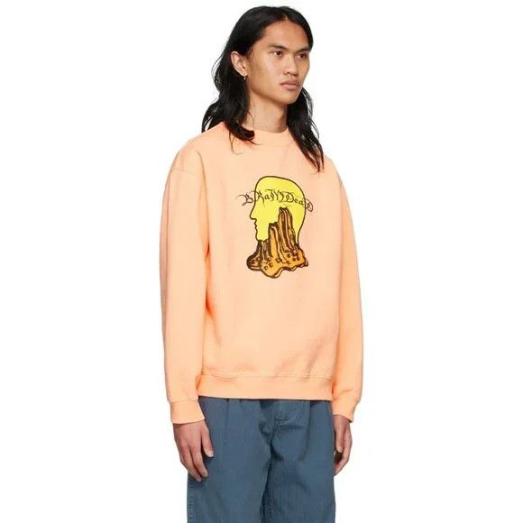 Brain Dead Brain Dead Mount Slime Sweatshirt Size M Mens Peach $120 Size US M / EU 48-50 / 2 - 15 Thumbnail