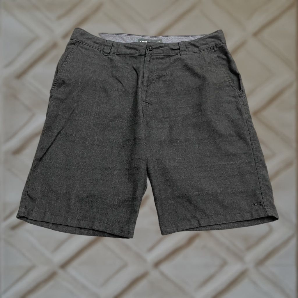 O'Neill O'neill Chino Shorts Men 32 Black Flat Front Pocket Outdoor Casual Slim Fit Regular Size US 32 / EU 48 - 1 Thumbnail