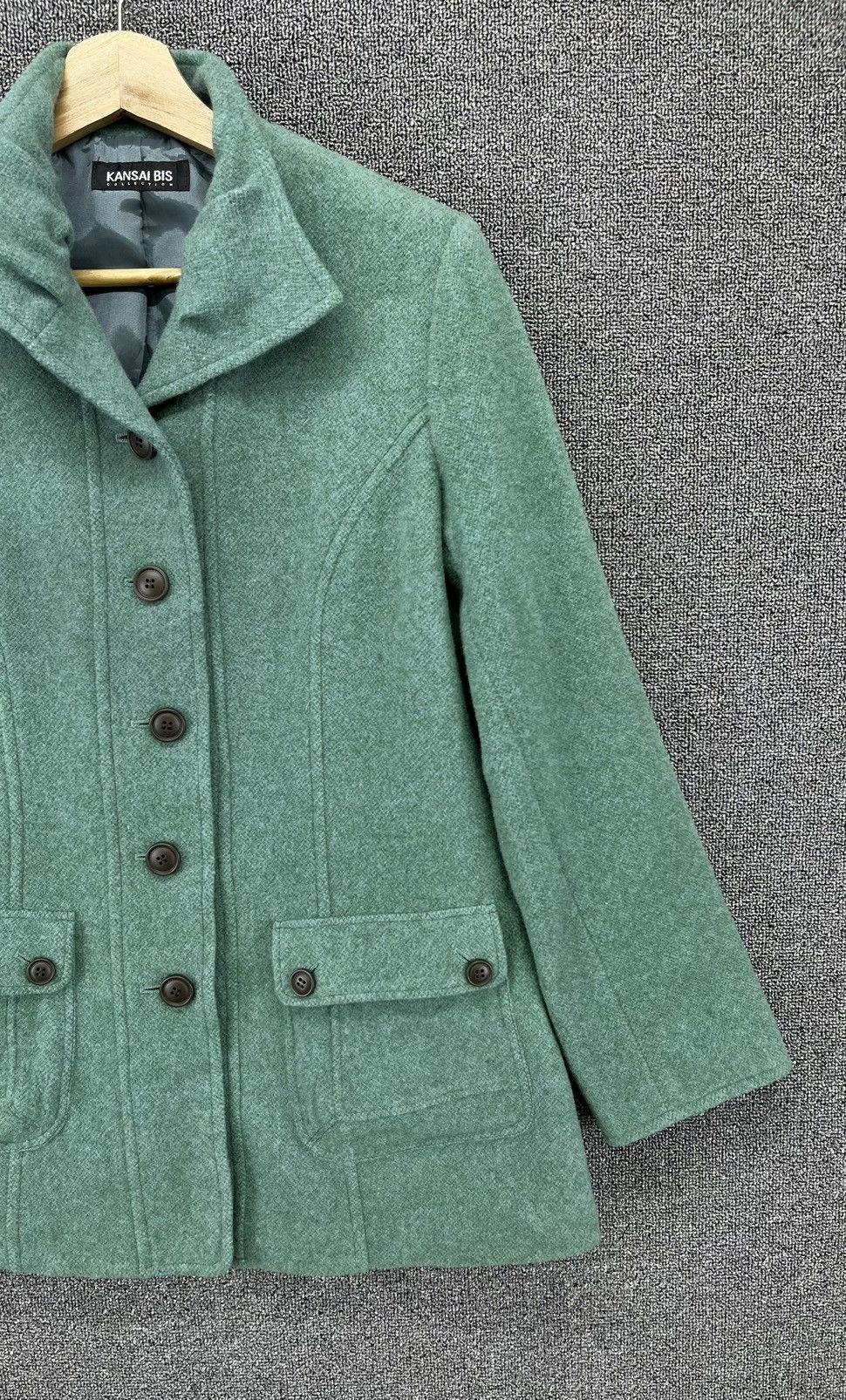Japanese Brand Kansai Bis By Kansai Yamamoto Wool Cardigan Jacket Size M / US 6-8 / IT 42-44 - 5 Thumbnail