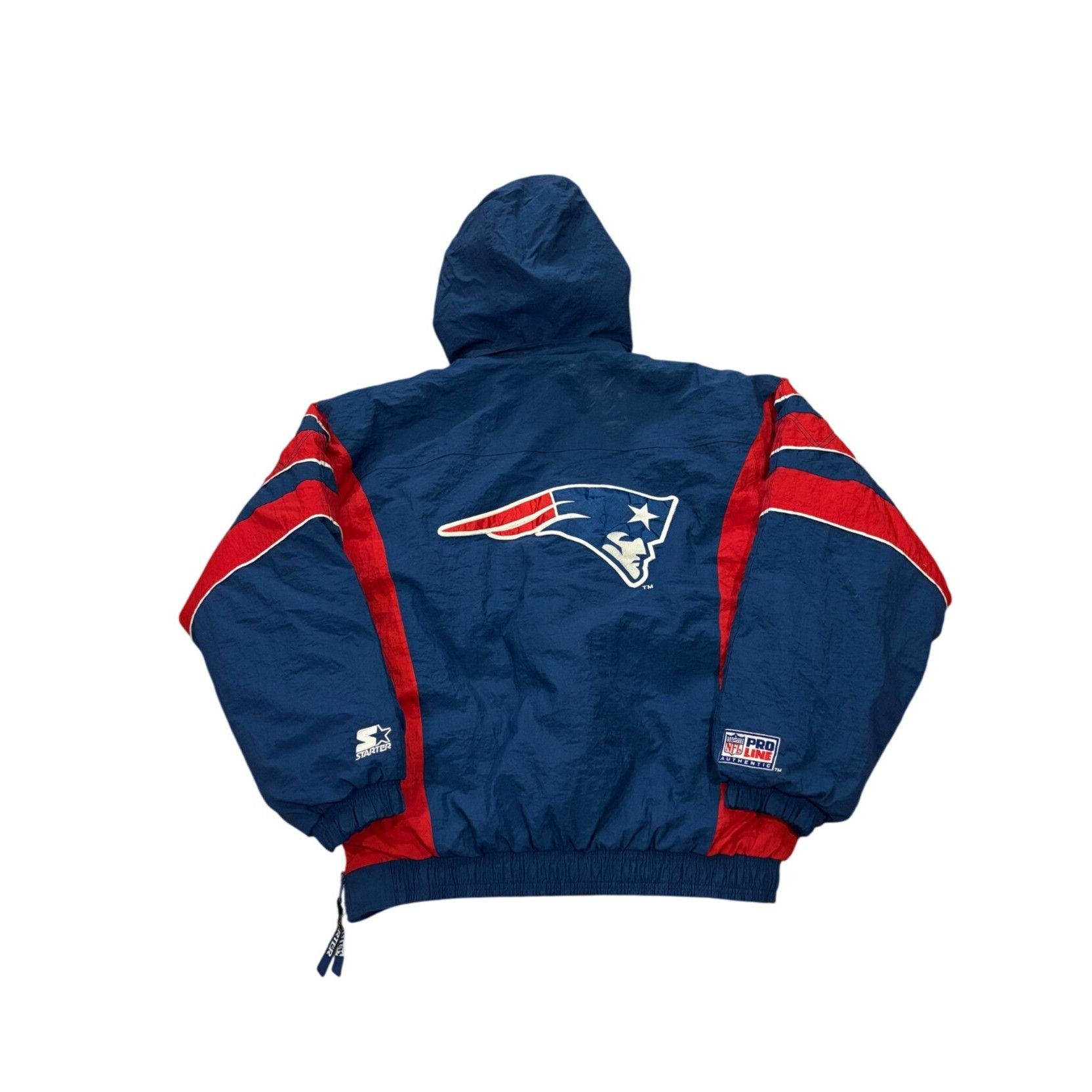 Starter Vintage 1996 Starter New England Patriots NFL Pro Line Hoode Size US XL / EU 56 / 4 - 2 Thumbnail