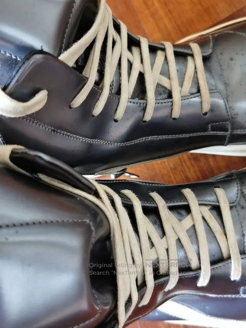 Rick Owens Rick Owens Classic Mirror Triangle Sneakers Size 43. Size US 10 / EU 43 - 2 Thumbnail