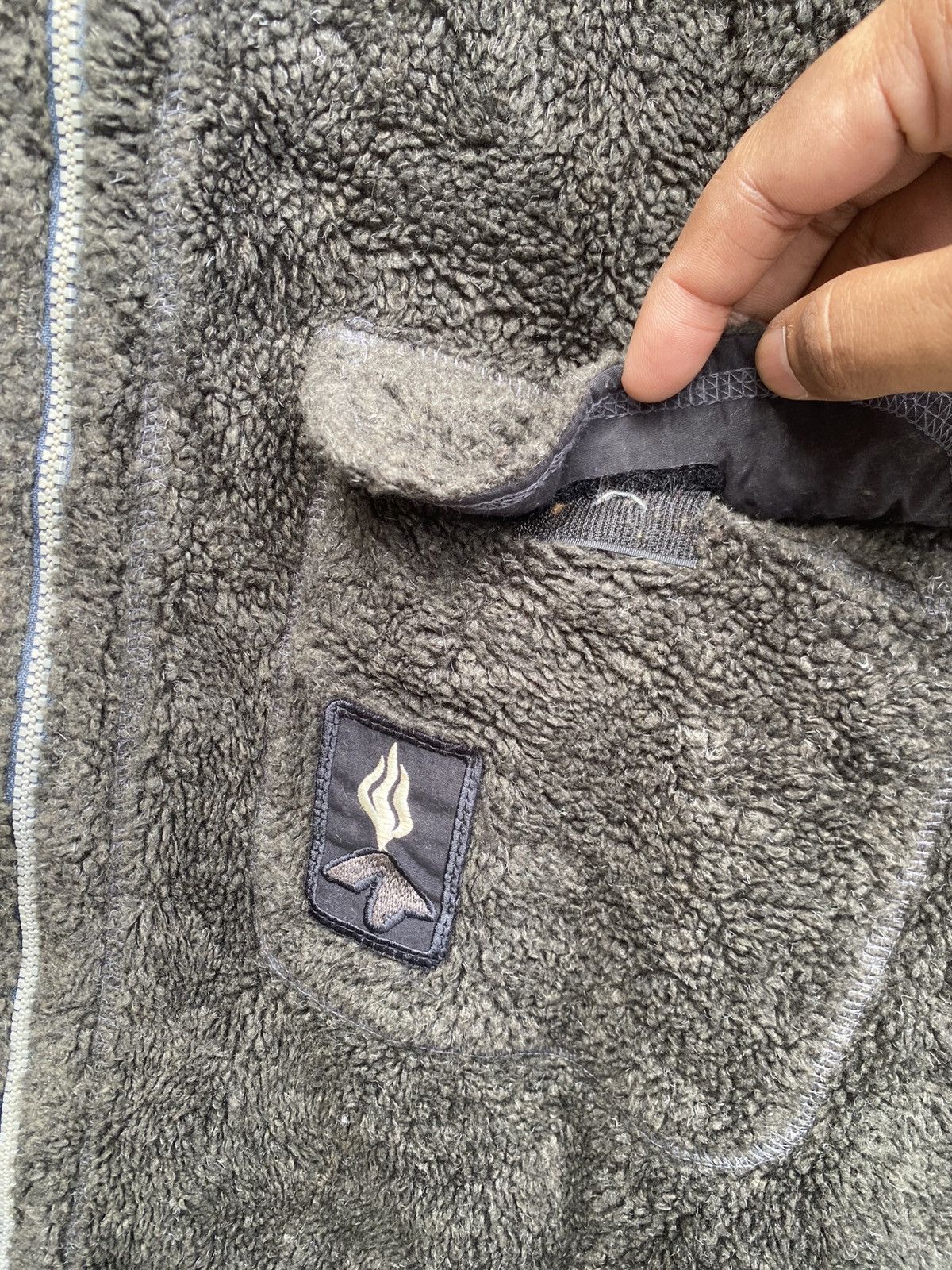 Quiksilver Vintage Quiksilver Sherpa Double Pocket Jacket Size US L / EU 52-54 / 3 - 5 Thumbnail