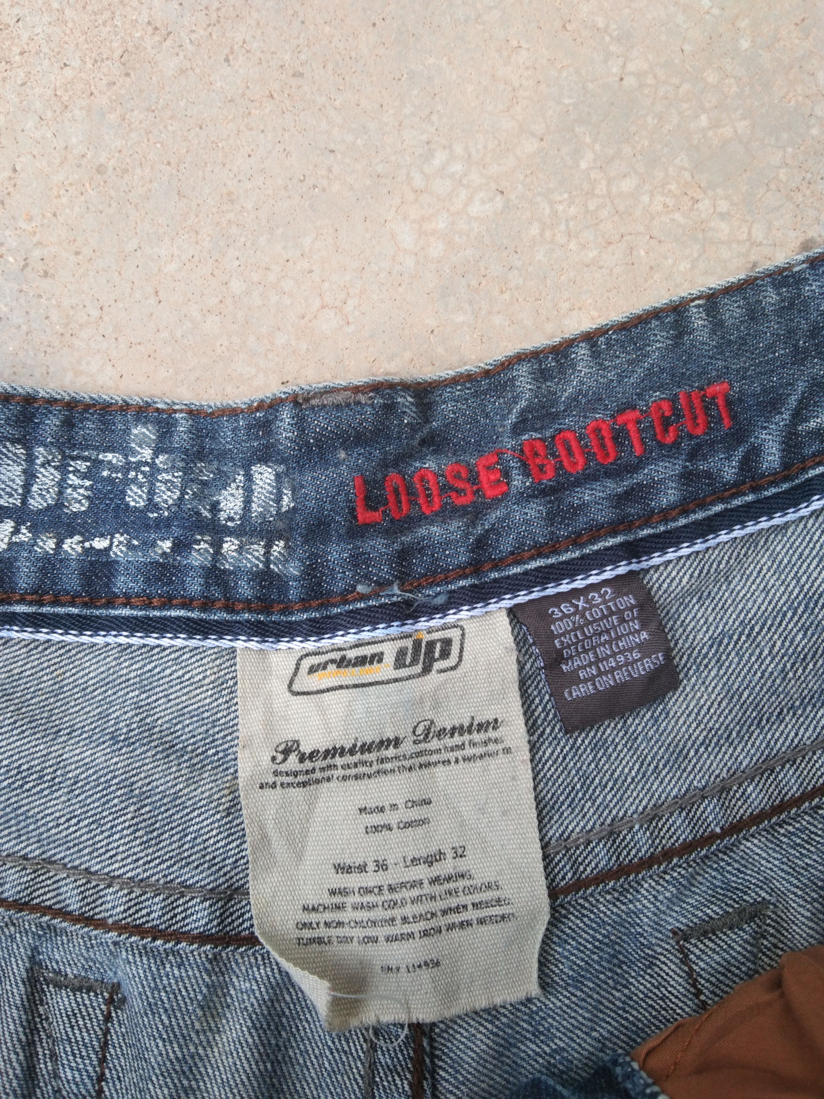 Urban Pipeline Vintage Y2k Urban Pipeline Loose Boot Cut Jeans 36x31 Size US 36 / EU 52 - 7 Thumbnail